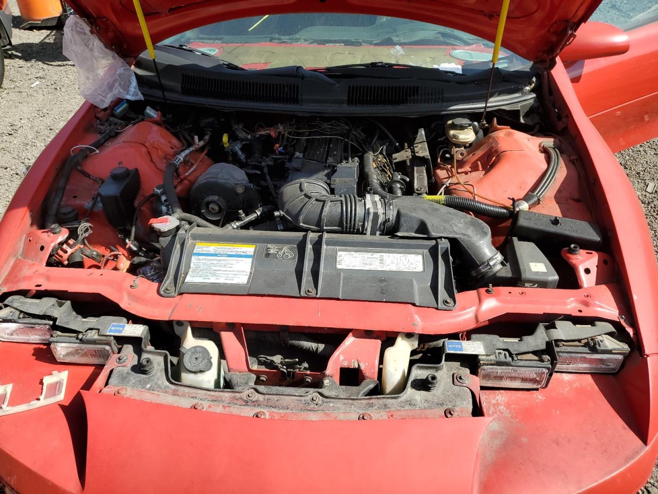 1997 Chevrolet Camaro Z28 Красный vin: 2G1FP32P5V2106041