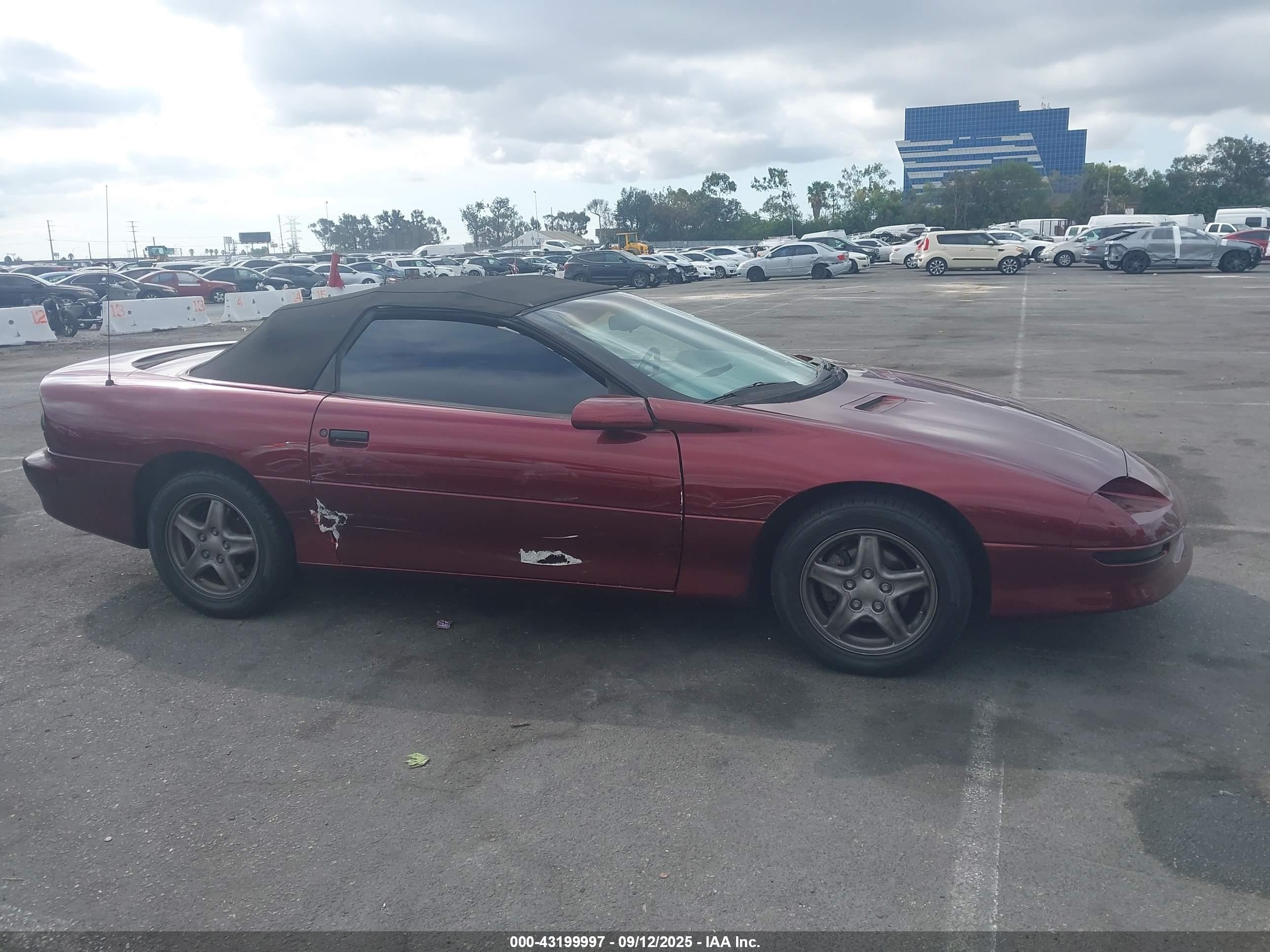 1997 Chevrolet Camaro Z28 Red vin: 2G1FP32P8V2122928