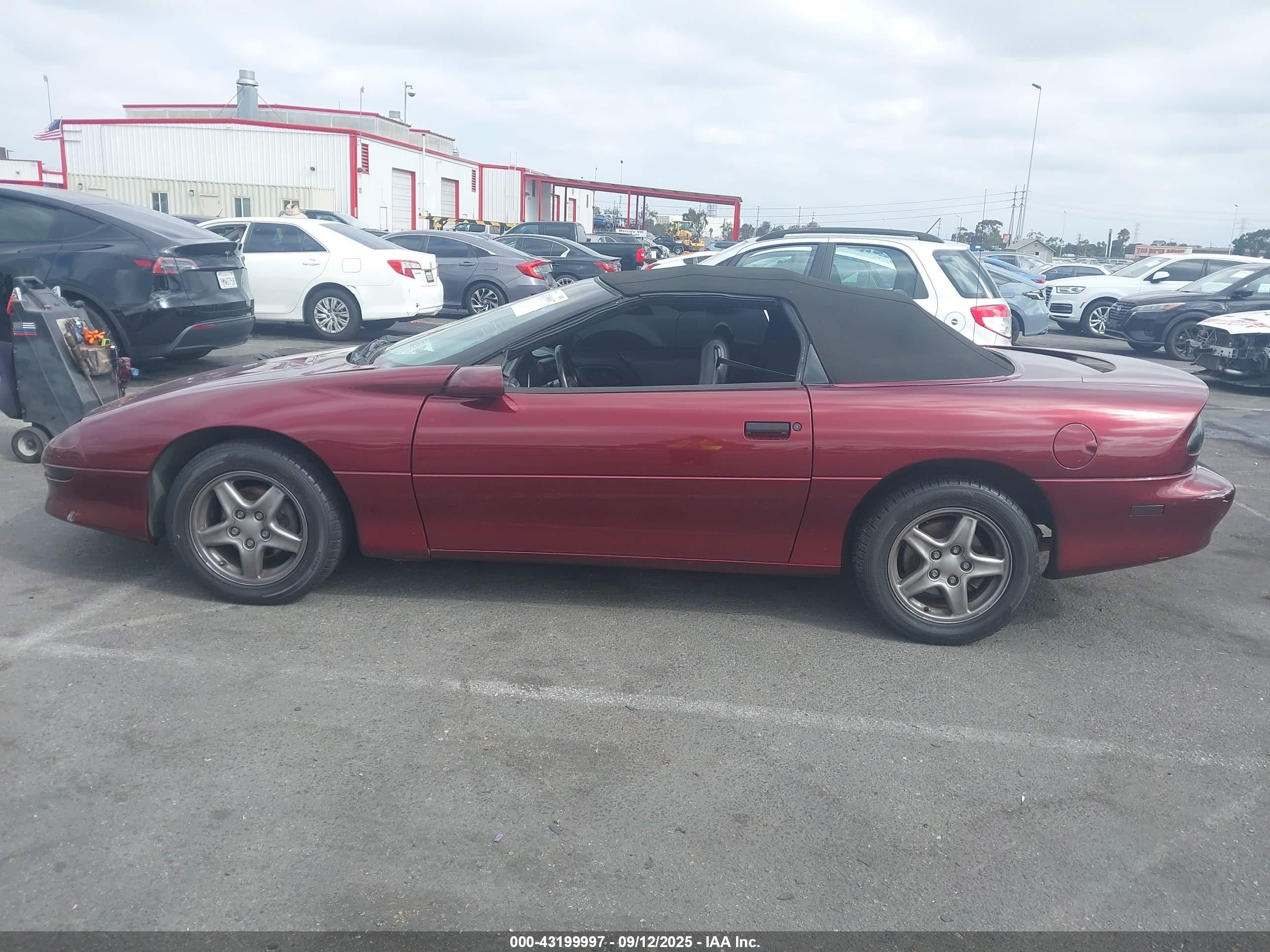 1997 Chevrolet Camaro Z28 Red vin: 2G1FP32P8V2122928