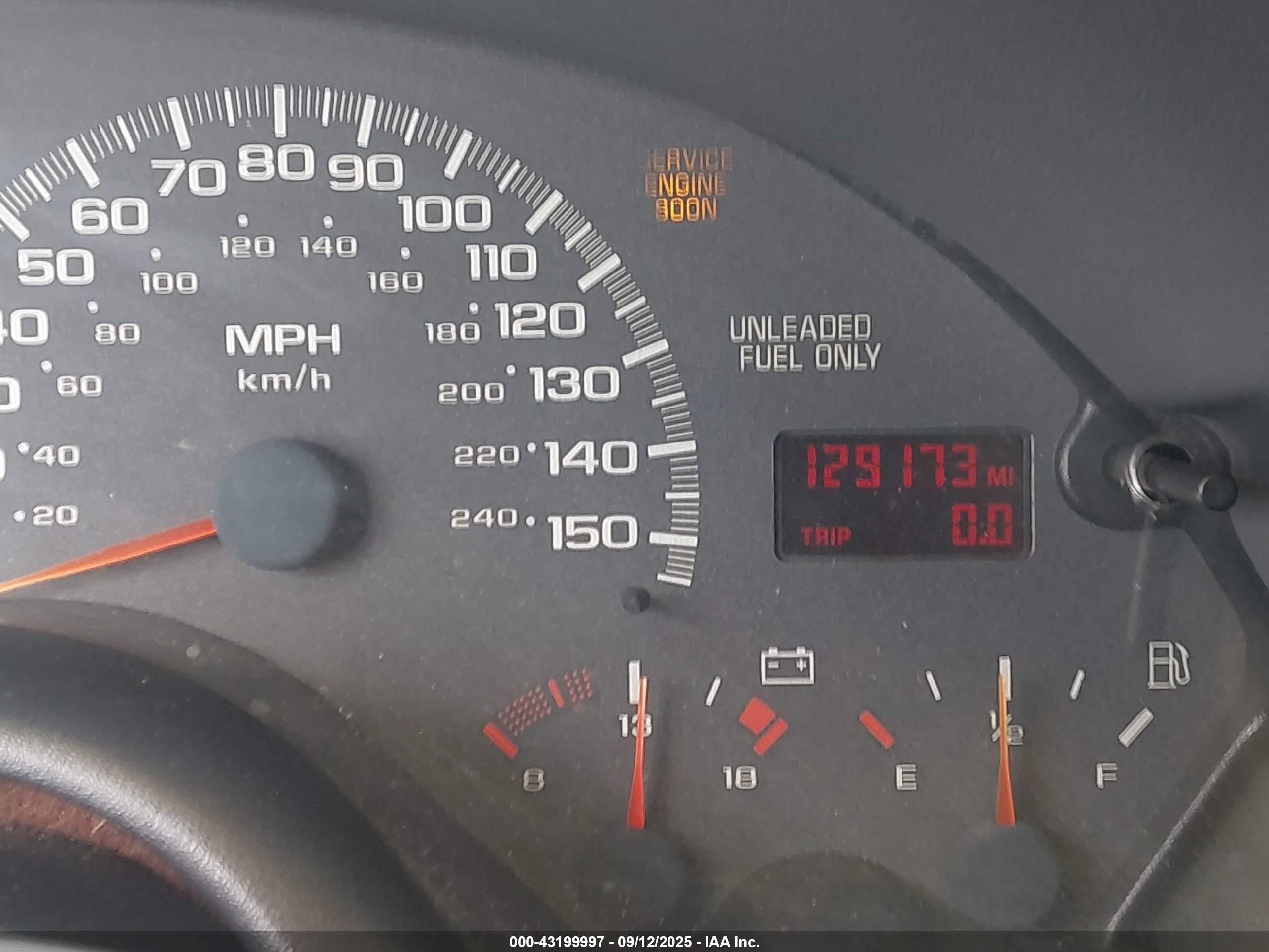 1997 Chevrolet Camaro Z28 Red vin: 2G1FP32P8V2122928
