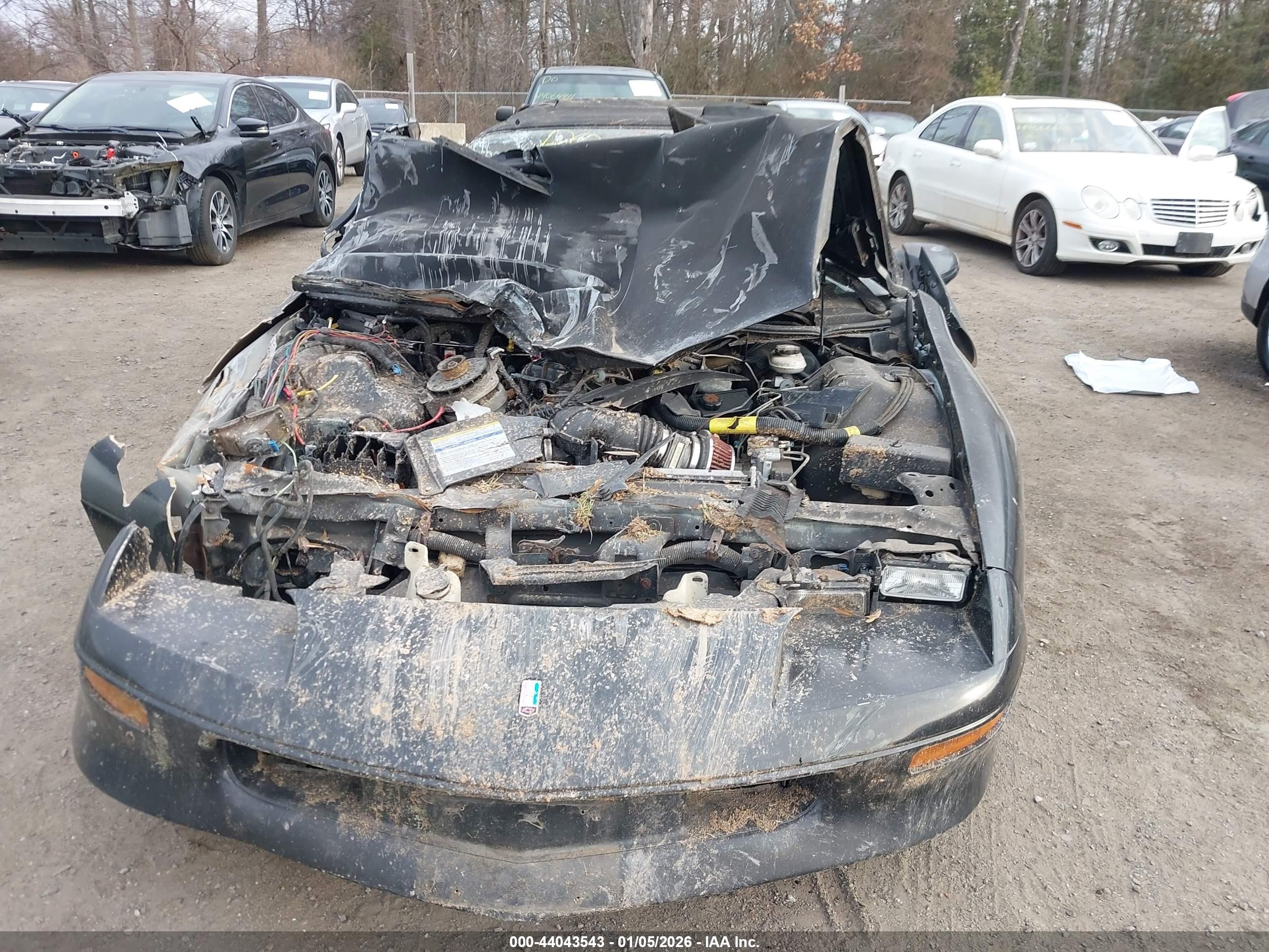 1997 Chevrolet Camaro Ss/z28 Black vin: 2G1FP32P9V2107242