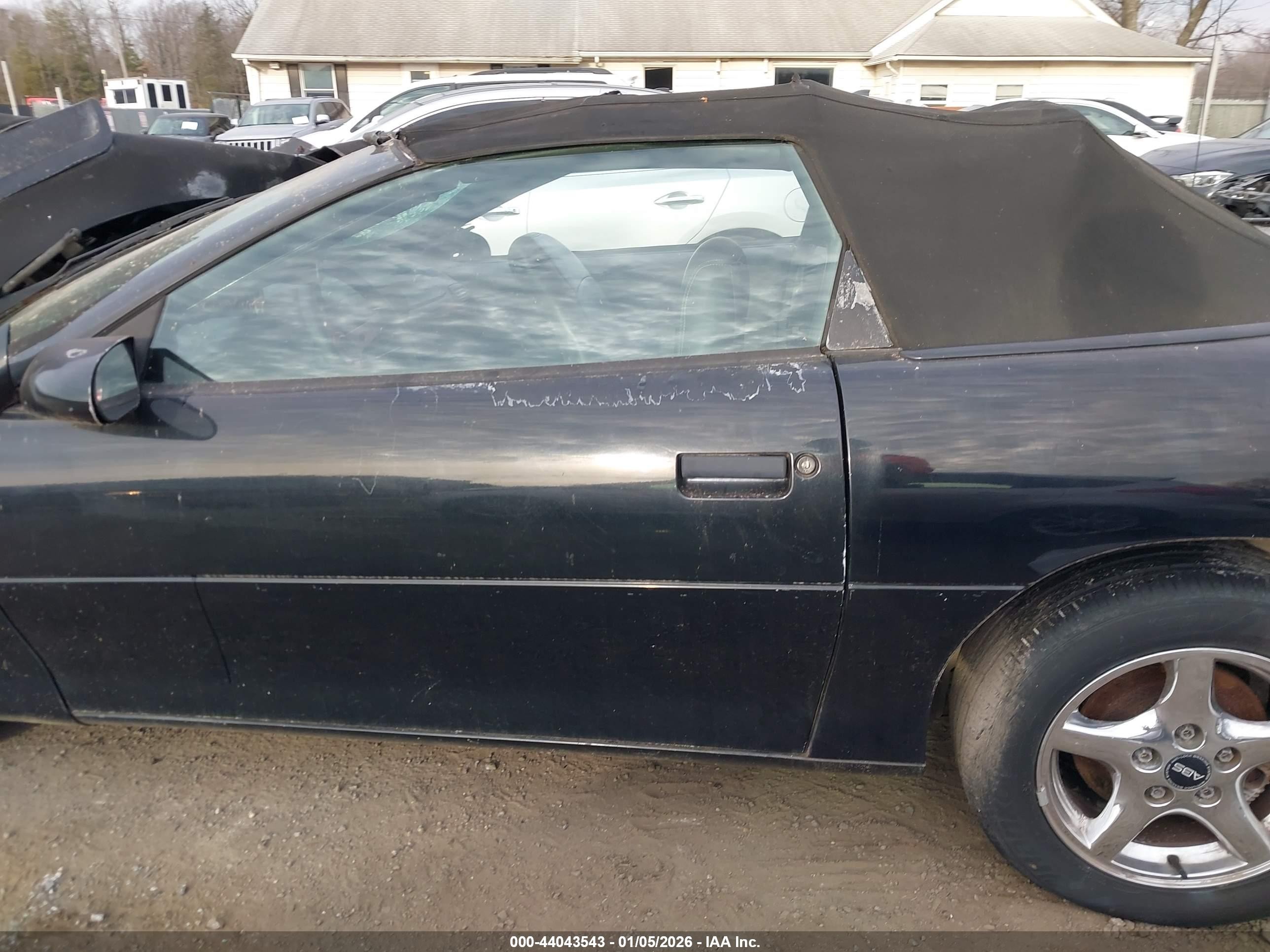 1997 Chevrolet Camaro Ss/z28 Black vin: 2G1FP32P9V2107242