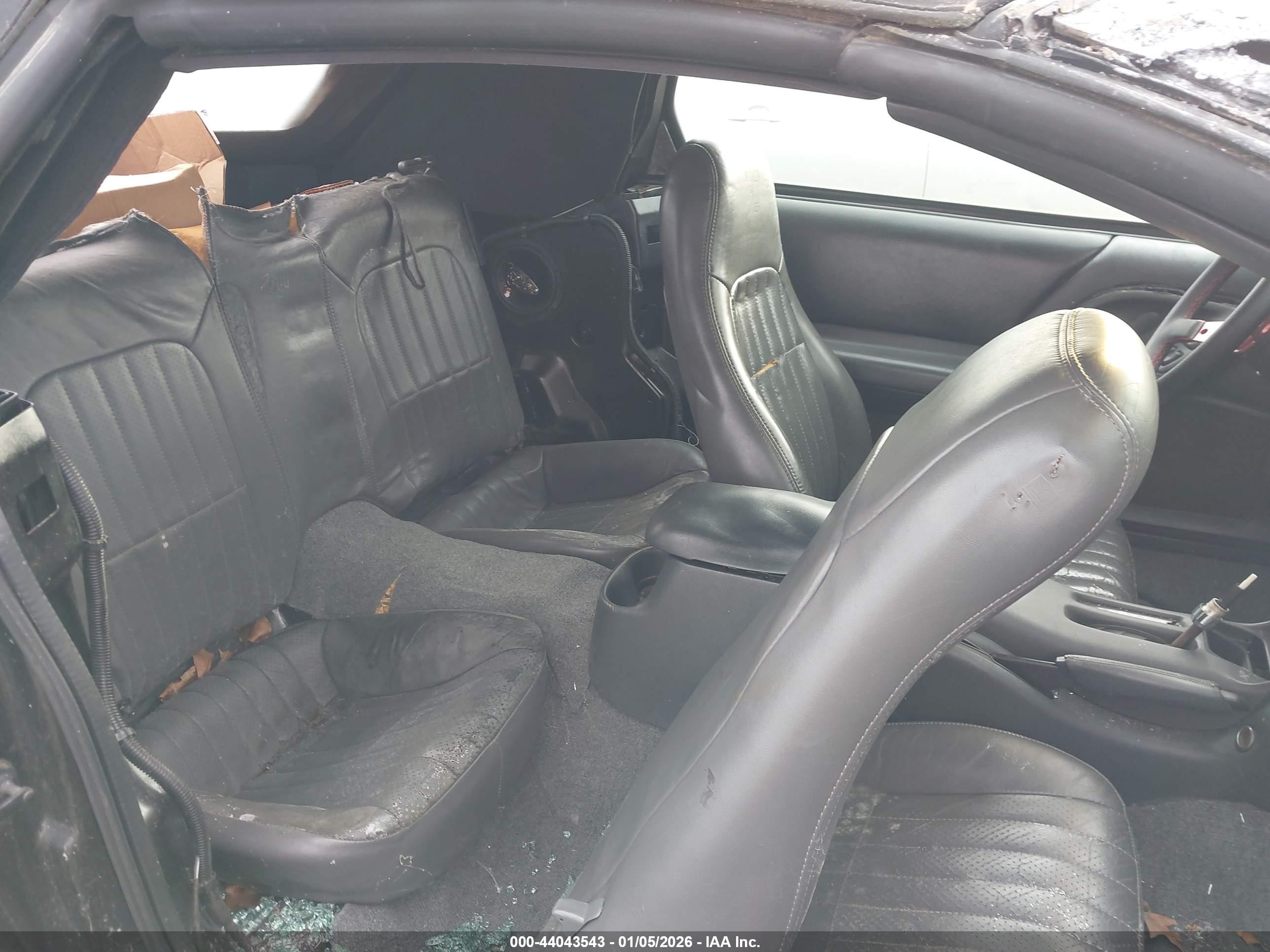 1997 Chevrolet Camaro Ss/z28 Black vin: 2G1FP32P9V2107242