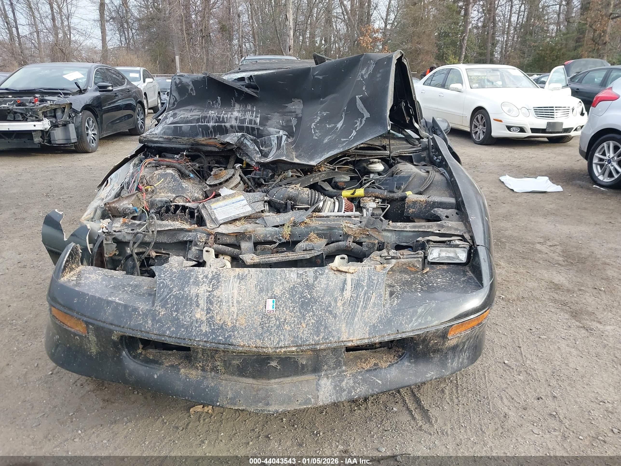 1997 Chevrolet Camaro Ss/z28 Black vin: 2G1FP32P9V2107242