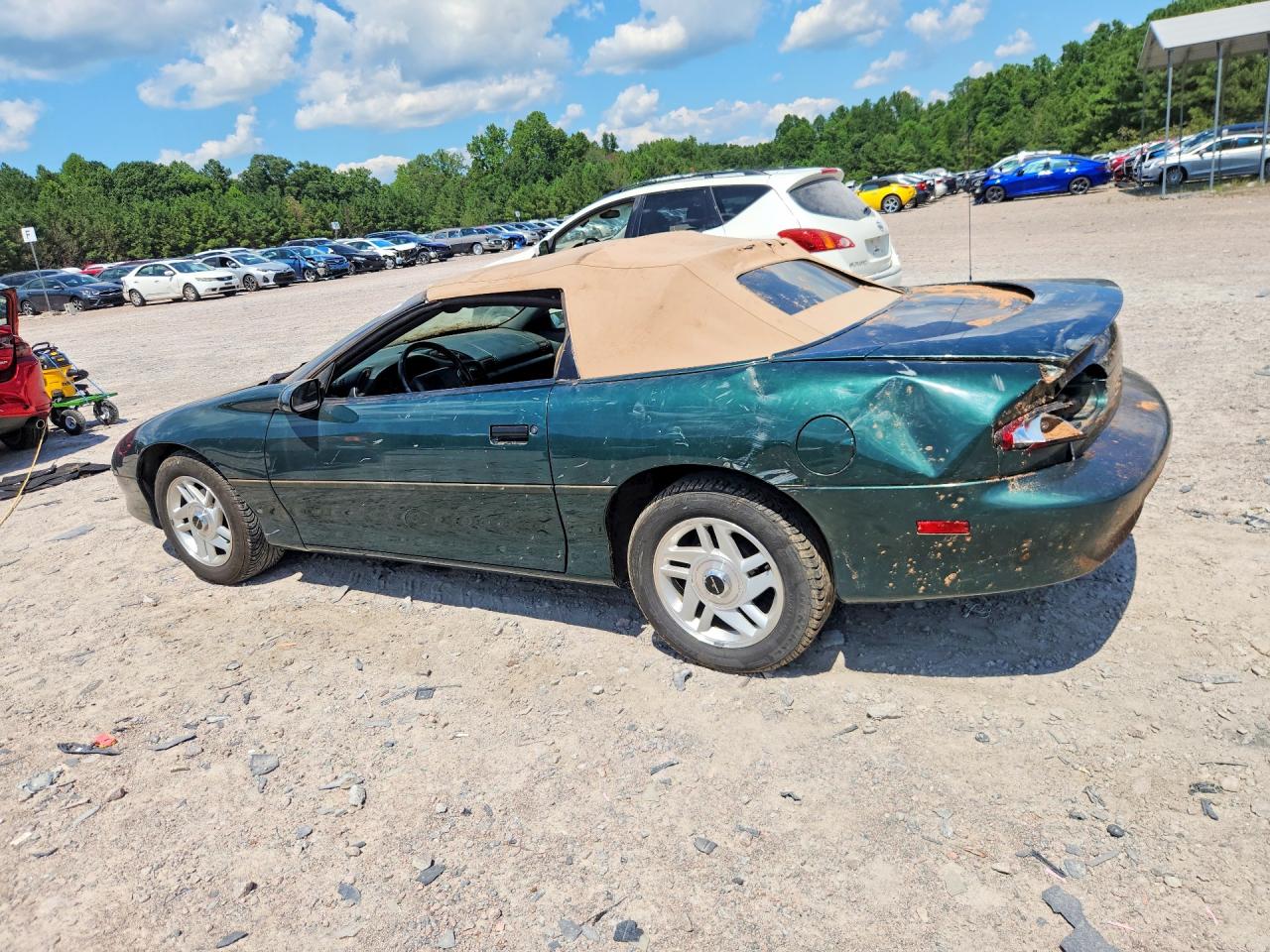 1995 Chevrolet Camaro Green vin: 2G1FP32S2S2129843