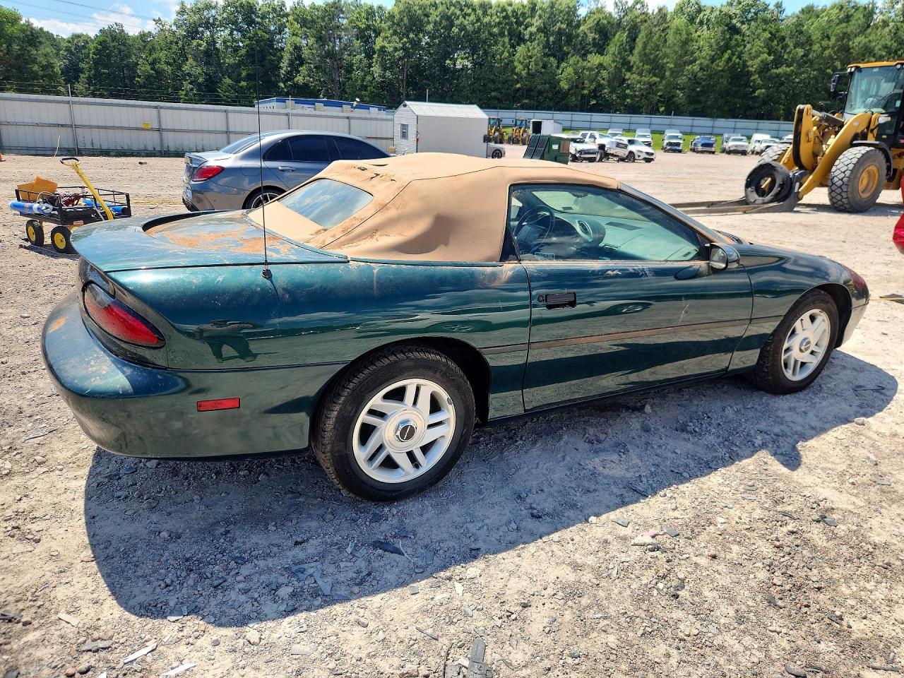 1995 Chevrolet Camaro Green vin: 2G1FP32S2S2129843