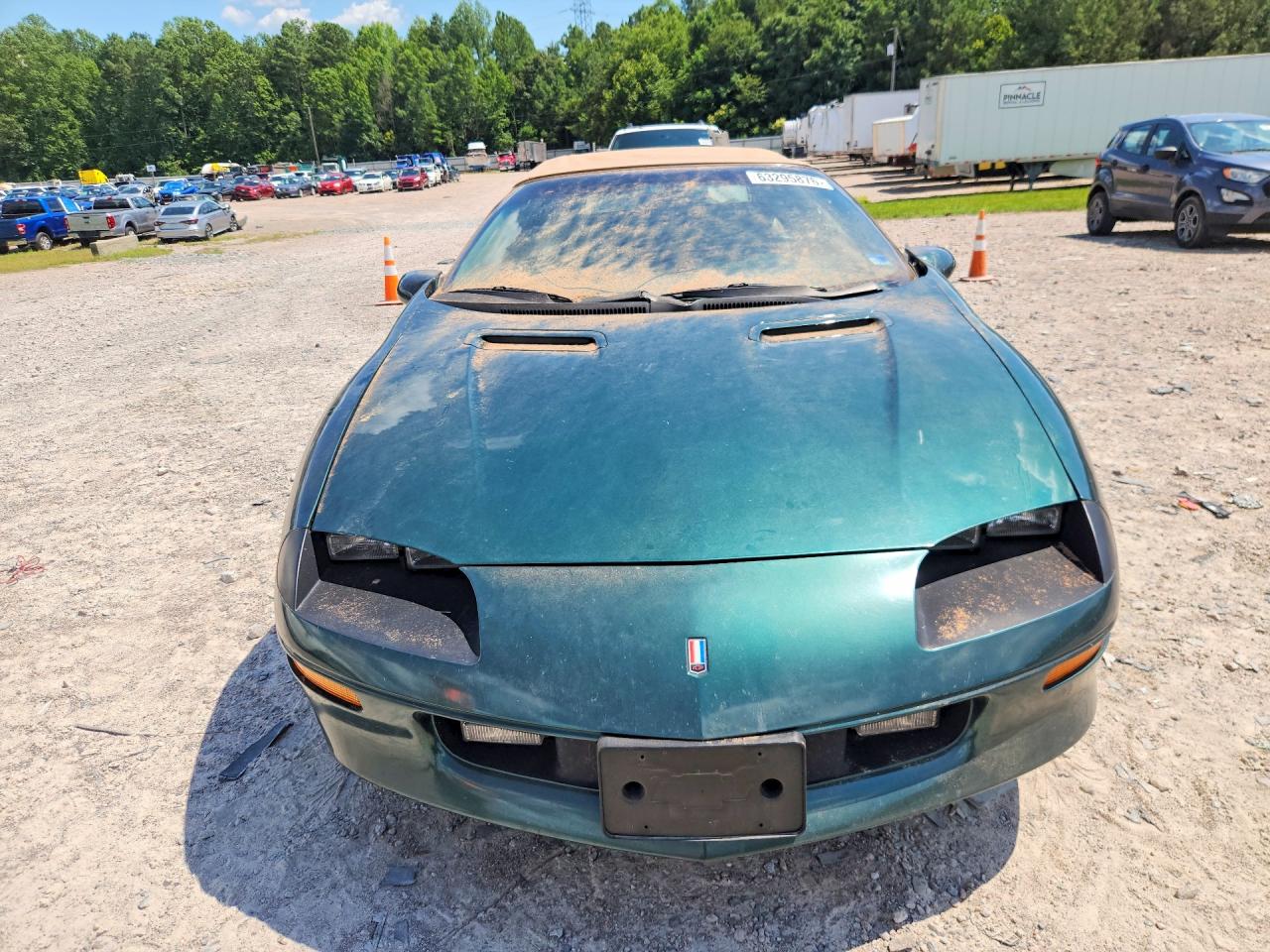 1995 Chevrolet Camaro Green vin: 2G1FP32S2S2129843