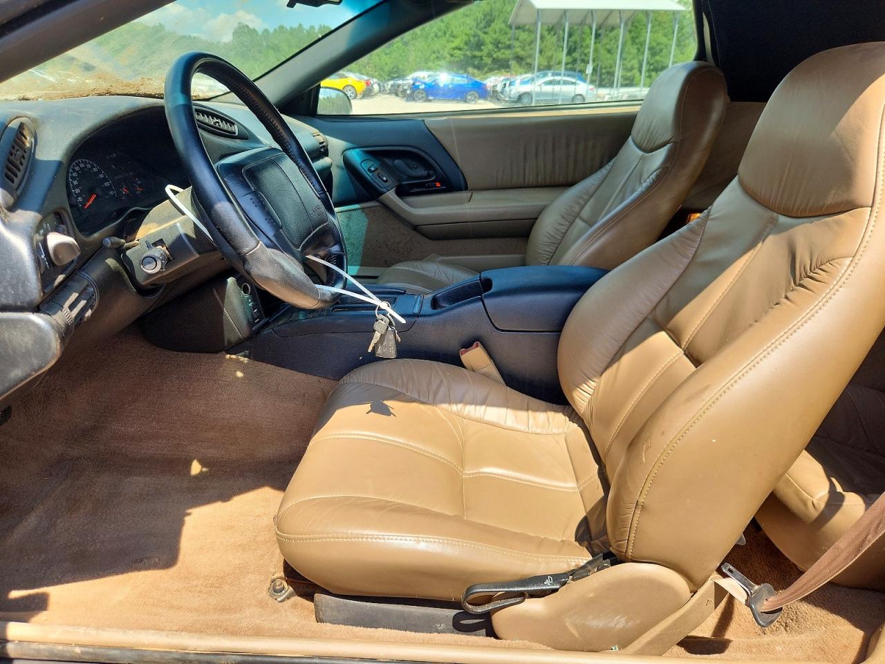 1995 Chevrolet Camaro Green vin: 2G1FP32S2S2129843