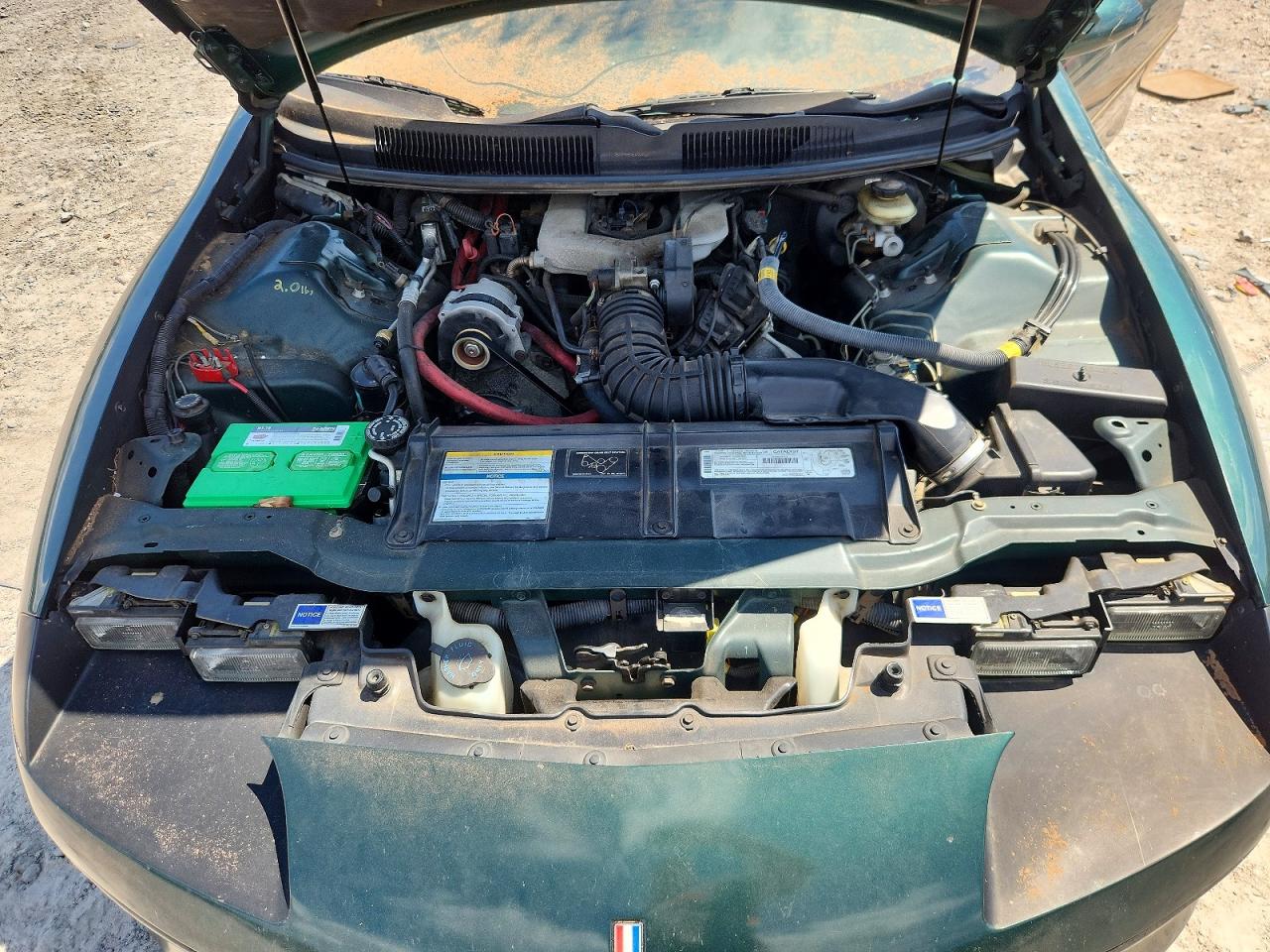 1995 Chevrolet Camaro Green vin: 2G1FP32S2S2129843