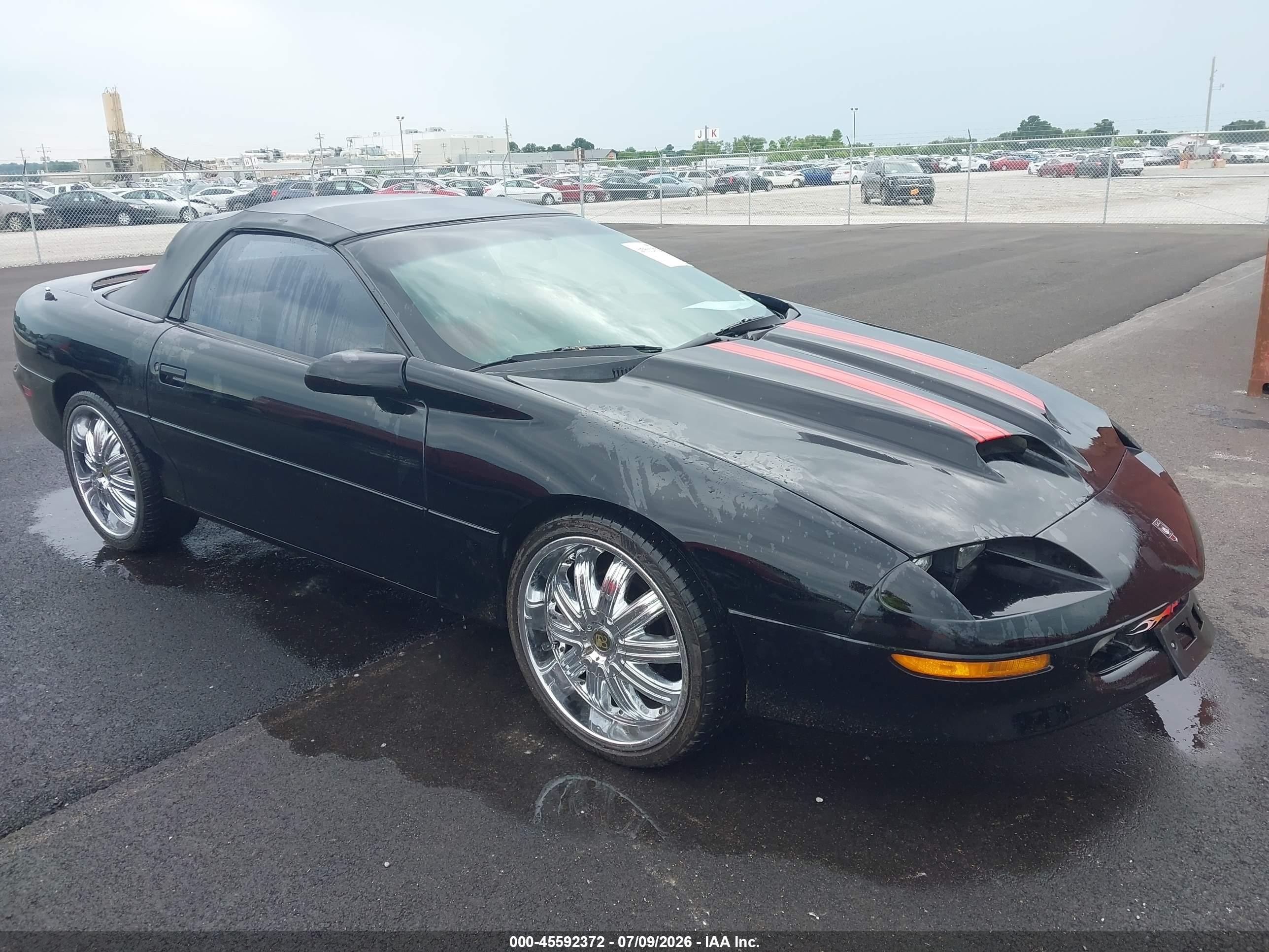 1995 Chevrolet Camaro   Black vin: 2G1FP32S3S2186875