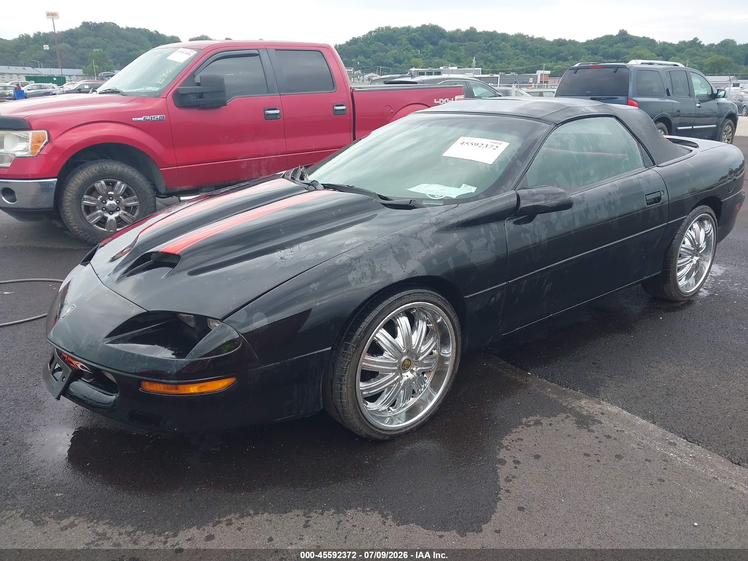 1995 Chevrolet Camaro   Black vin: 2G1FP32S3S2186875