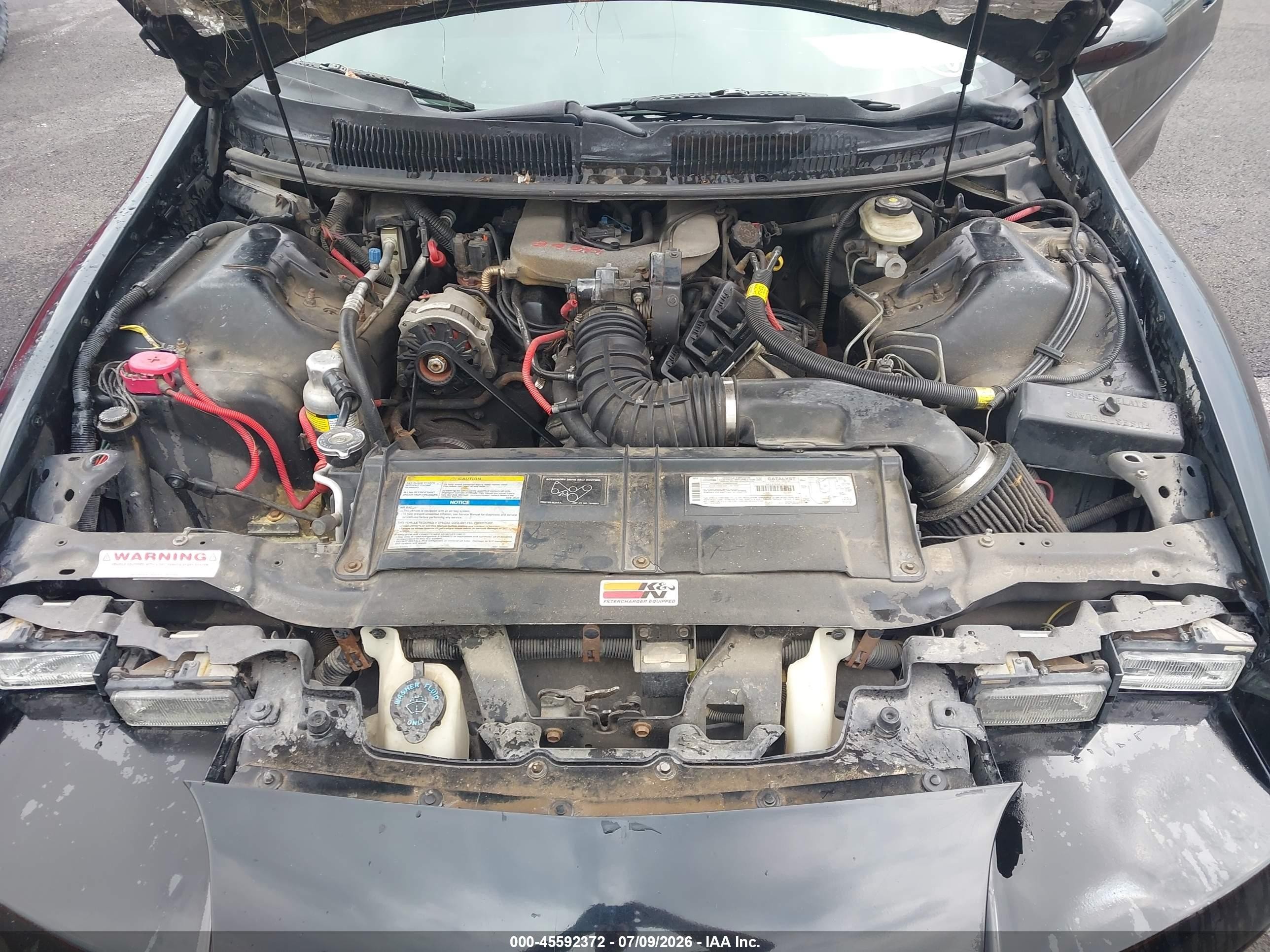 1995 Chevrolet Camaro   Black vin: 2G1FP32S3S2186875