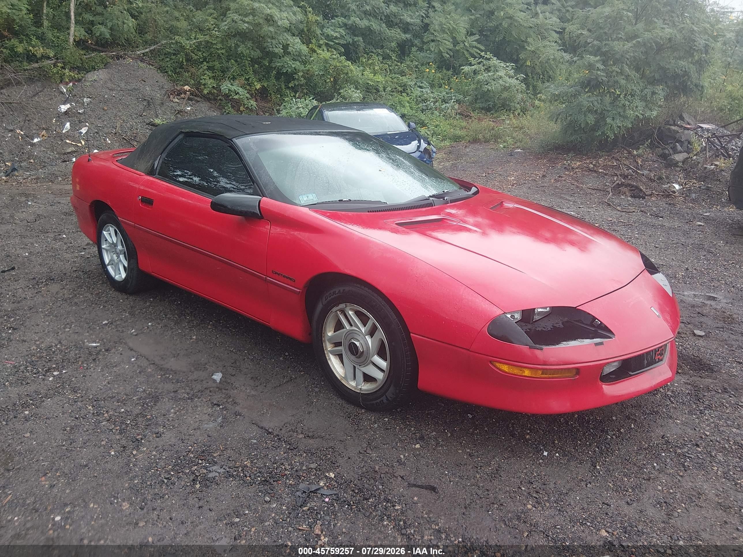 1994 Chevrolet Camaro   Красный vin: 2G1FP32S6R2197363