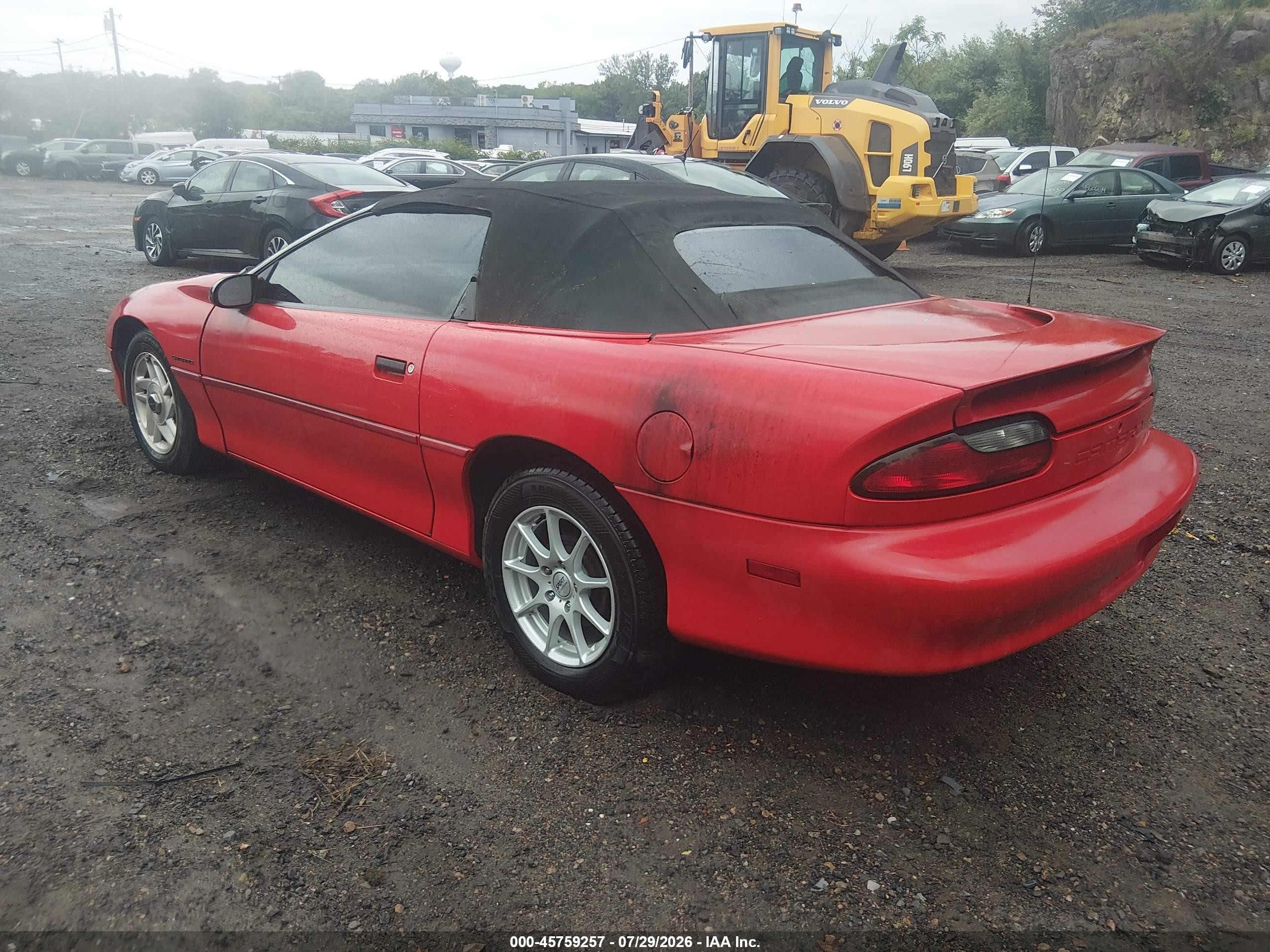 1994 Chevrolet Camaro   Red vin: 2G1FP32S6R2197363