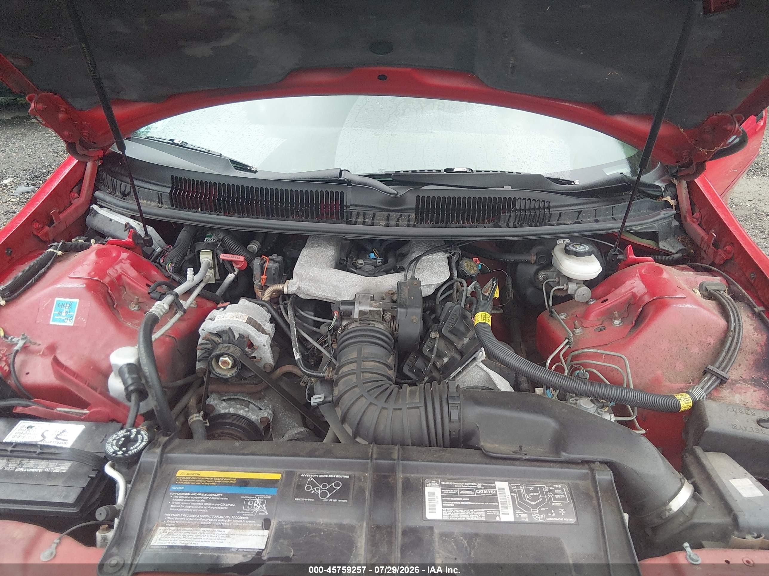 1994 Chevrolet Camaro   Red vin: 2G1FP32S6R2197363