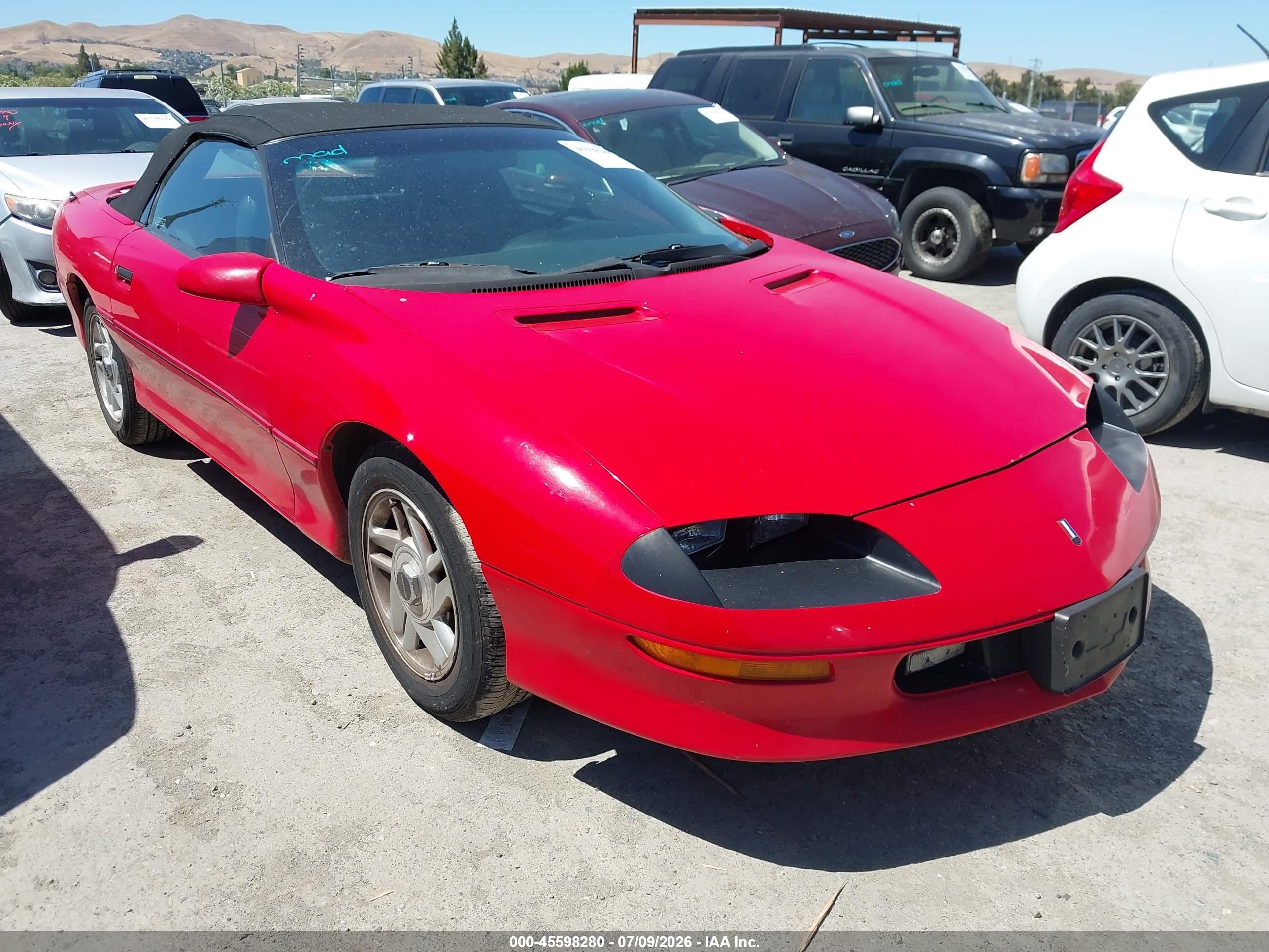 1995 Chevrolet Camaro   Red vin: 2G1FP32S8S2130124