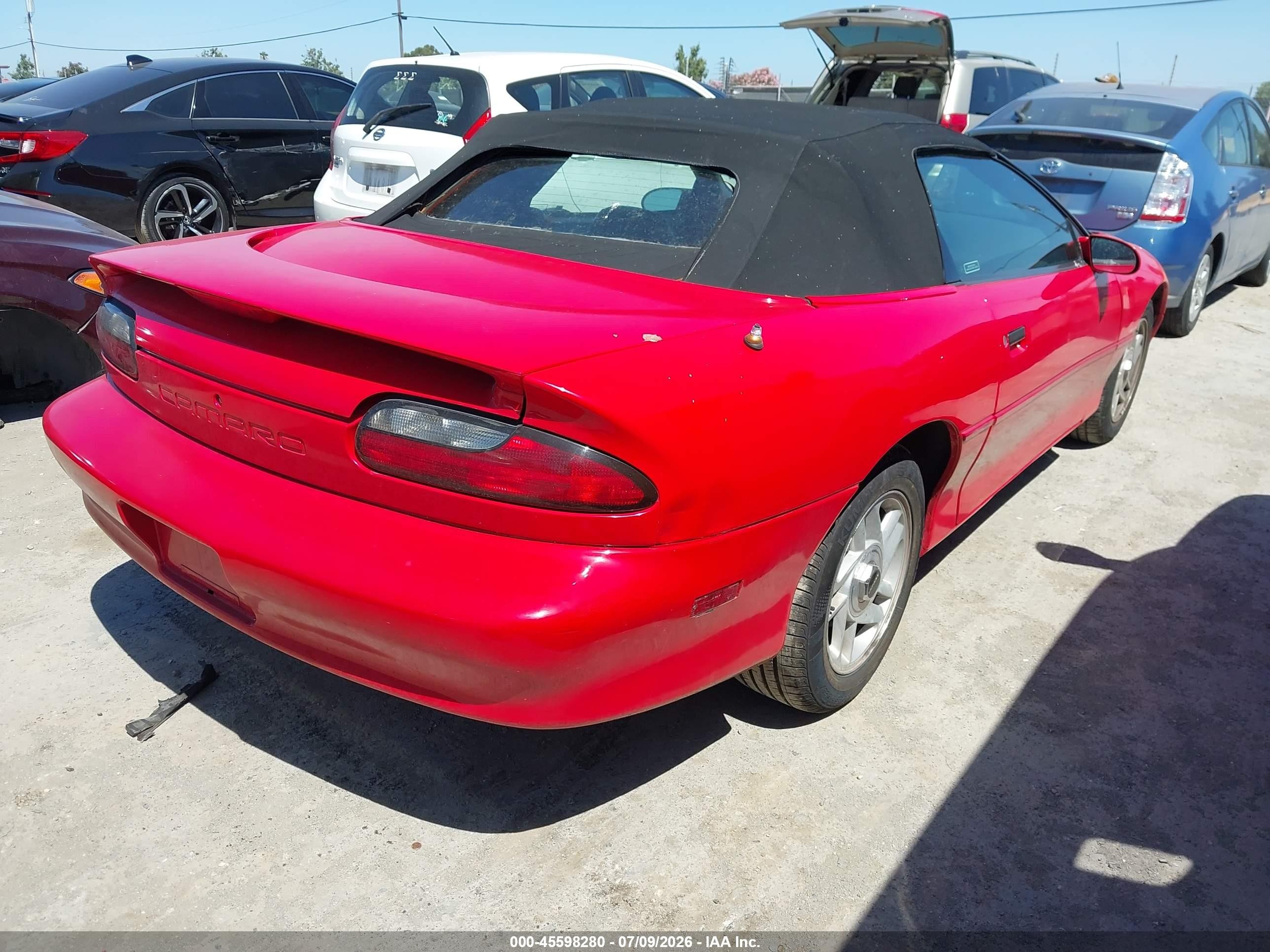 1995 Chevrolet Camaro   Red vin: 2G1FP32S8S2130124