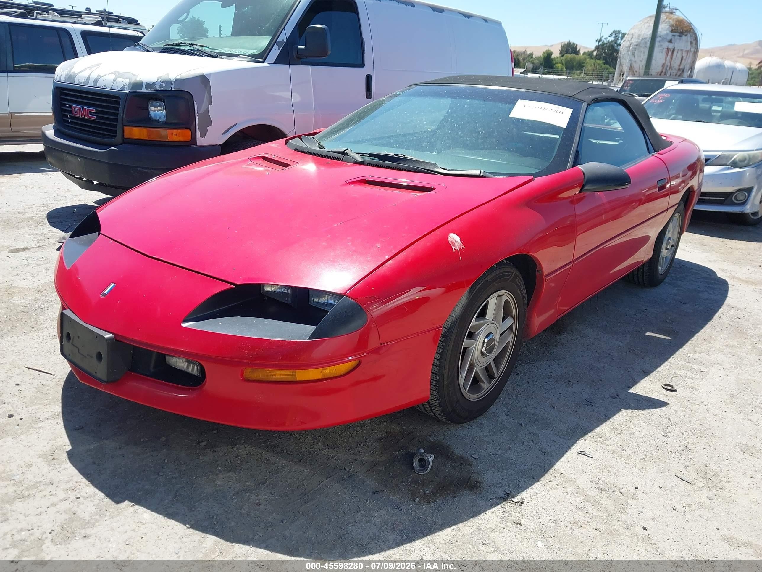 1995 Chevrolet Camaro   Red vin: 2G1FP32S8S2130124