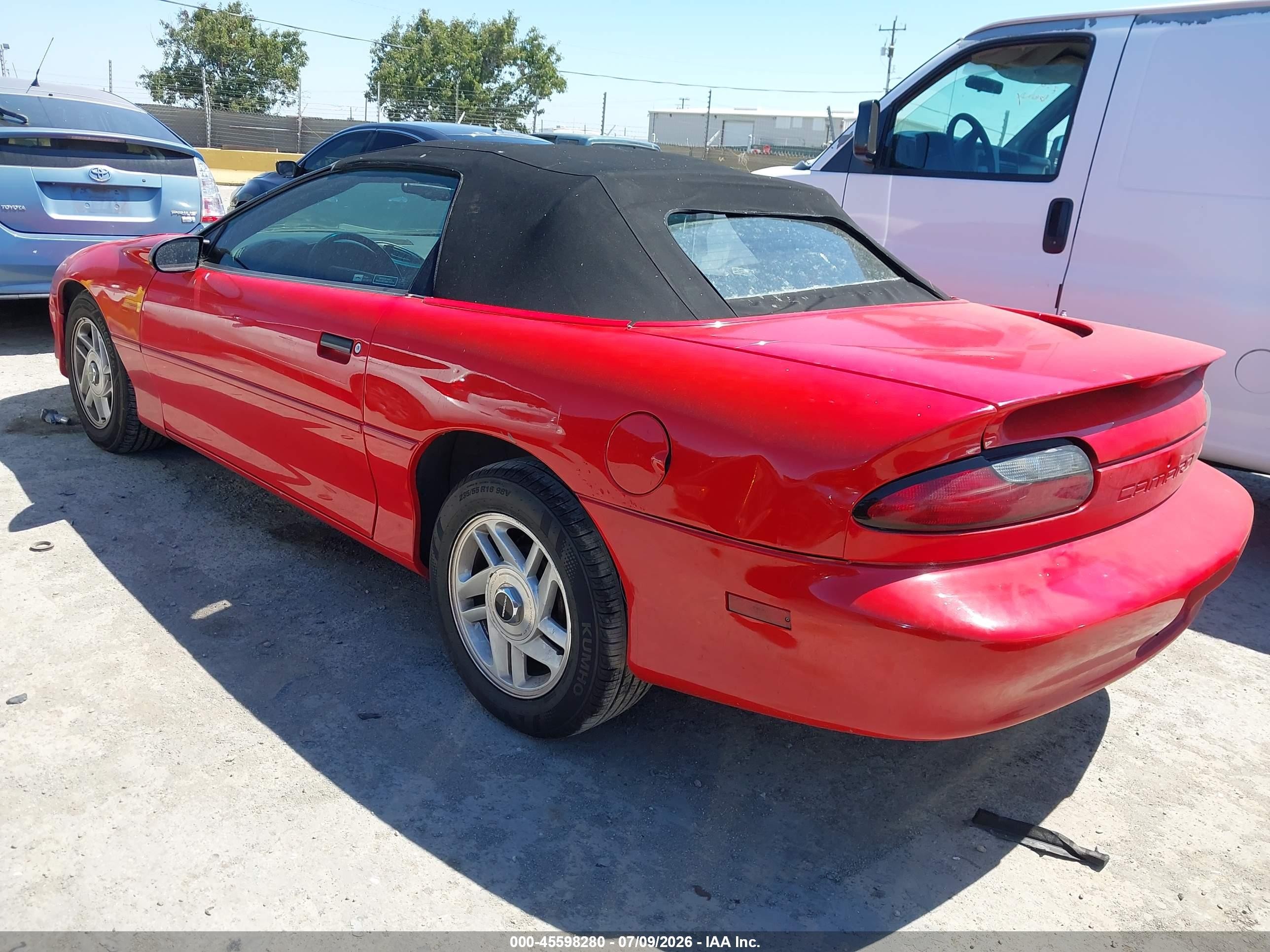 1995 Chevrolet Camaro   Red vin: 2G1FP32S8S2130124