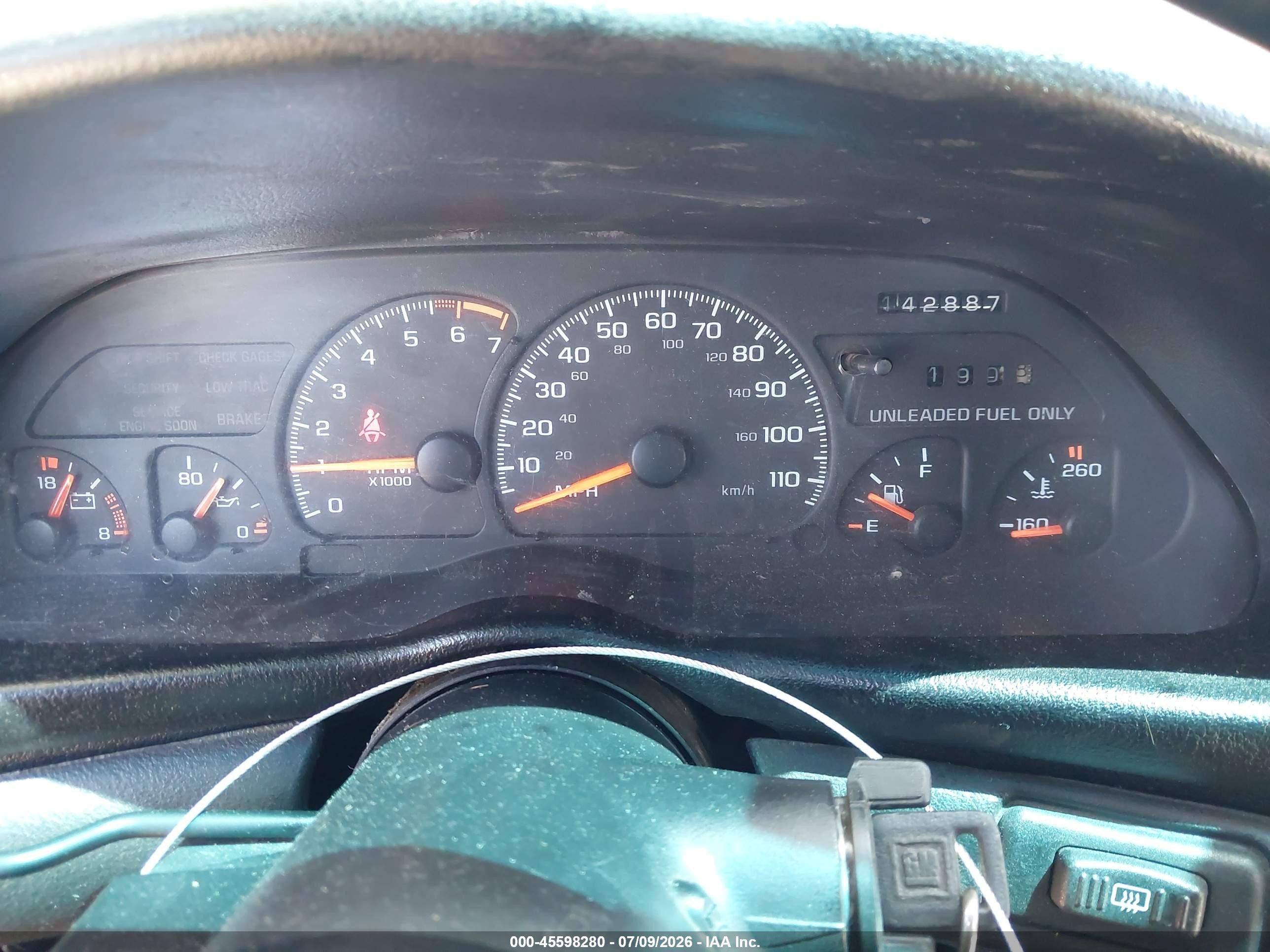 1995 Chevrolet Camaro   Red vin: 2G1FP32S8S2130124