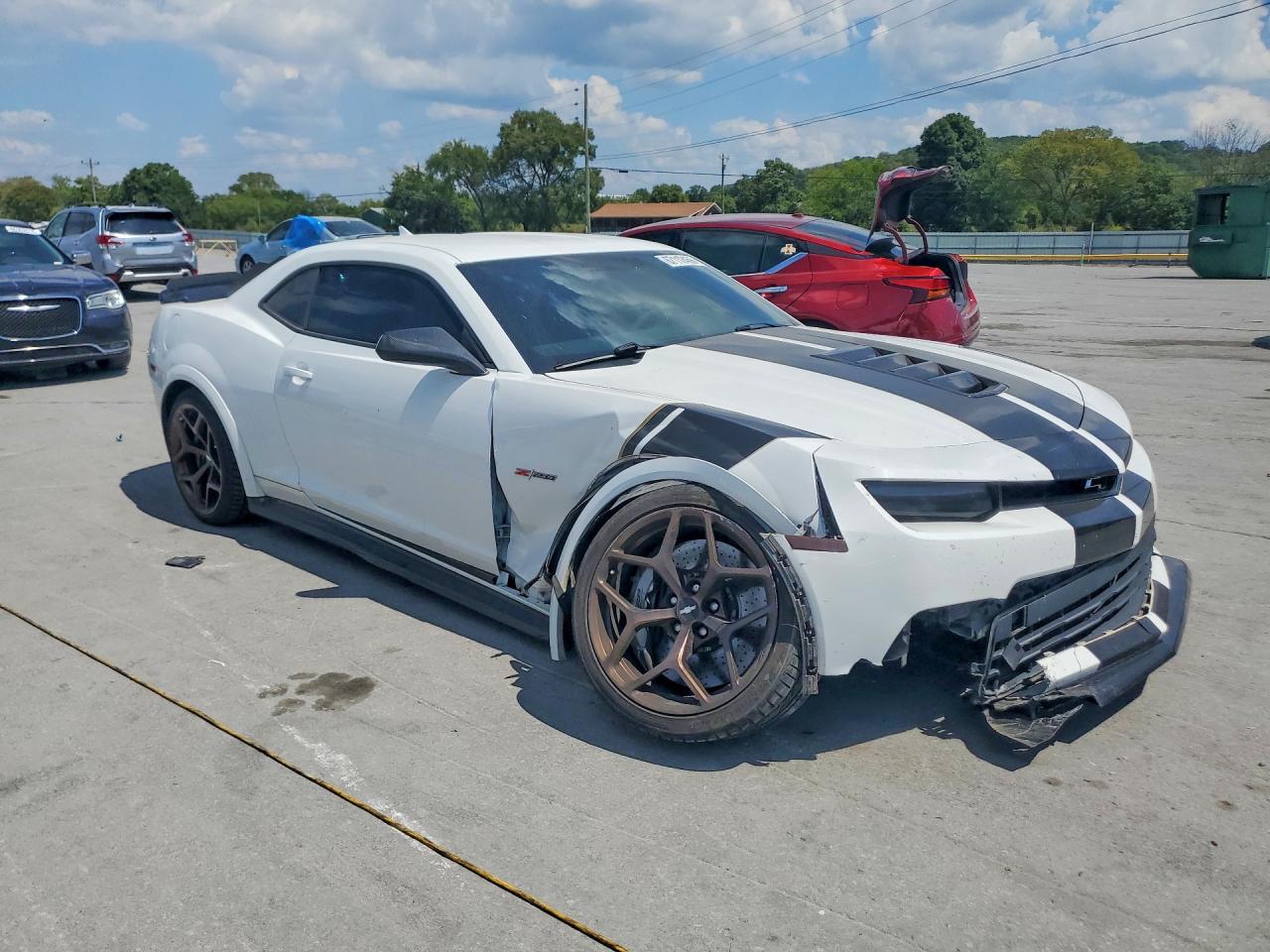 2014 Chevrolet Camaro Z28 White vin: 2G1FS1EE4E9700298