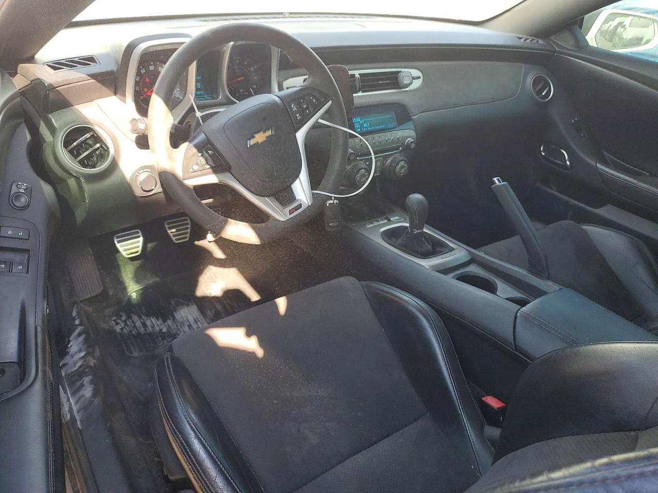 2014 Chevrolet Camaro Z28 White vin: 2G1FS1EE4E9700298