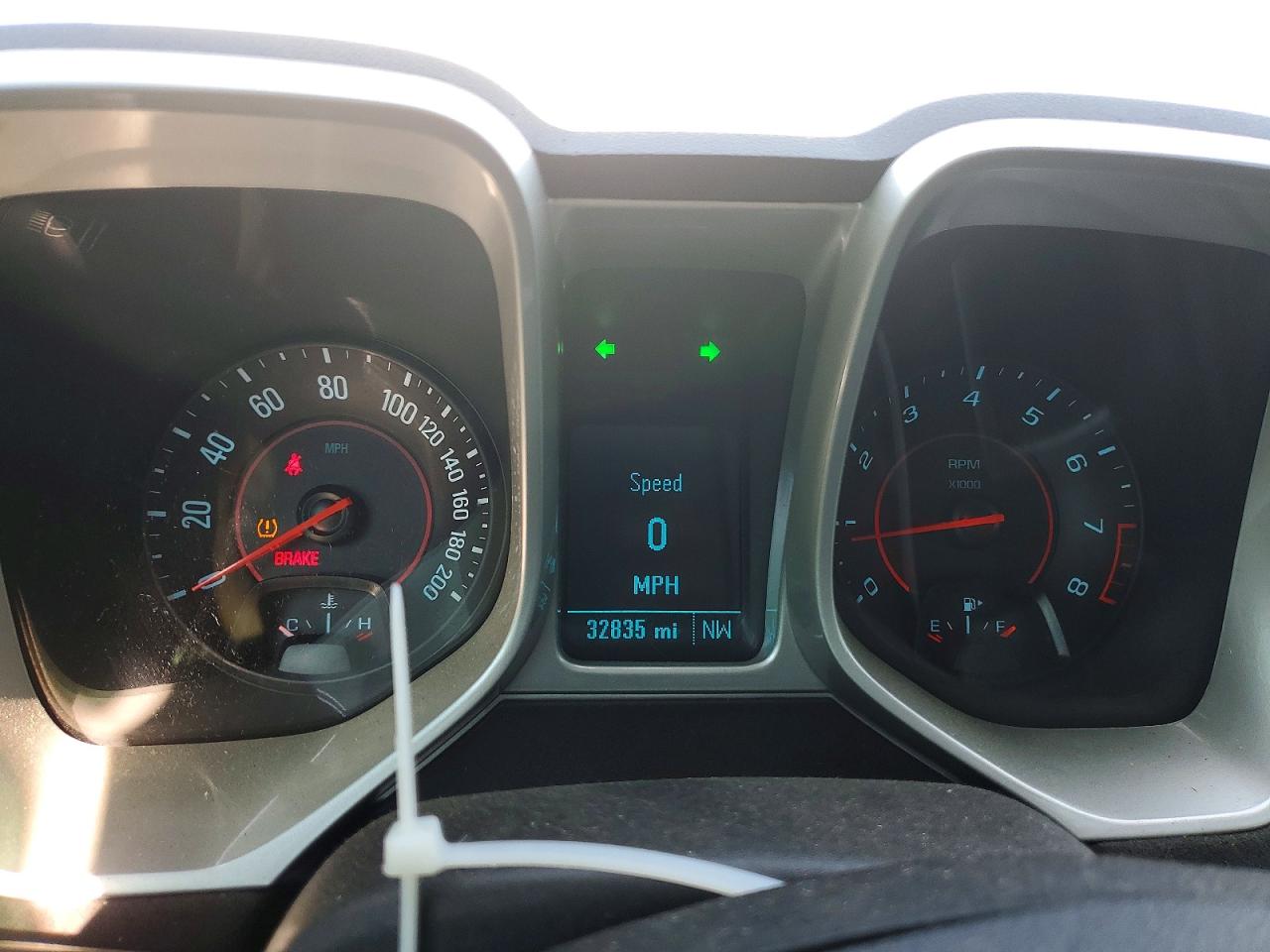 2014 Chevrolet Camaro Z28 White vin: 2G1FS1EE4E9700298