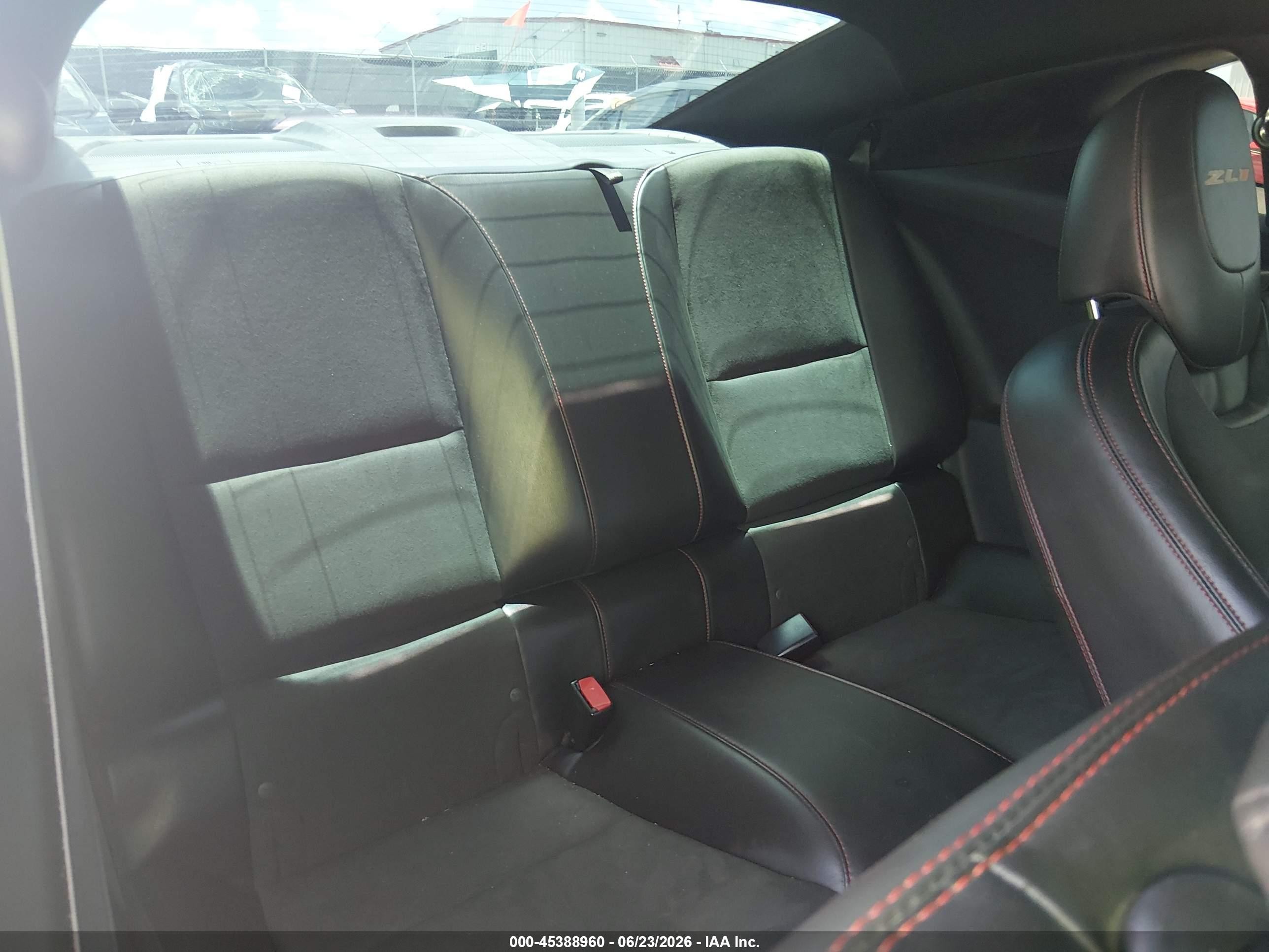 2012 Chevrolet Camaro Zl1 Black vin: 2G1FS1EP5C9801722