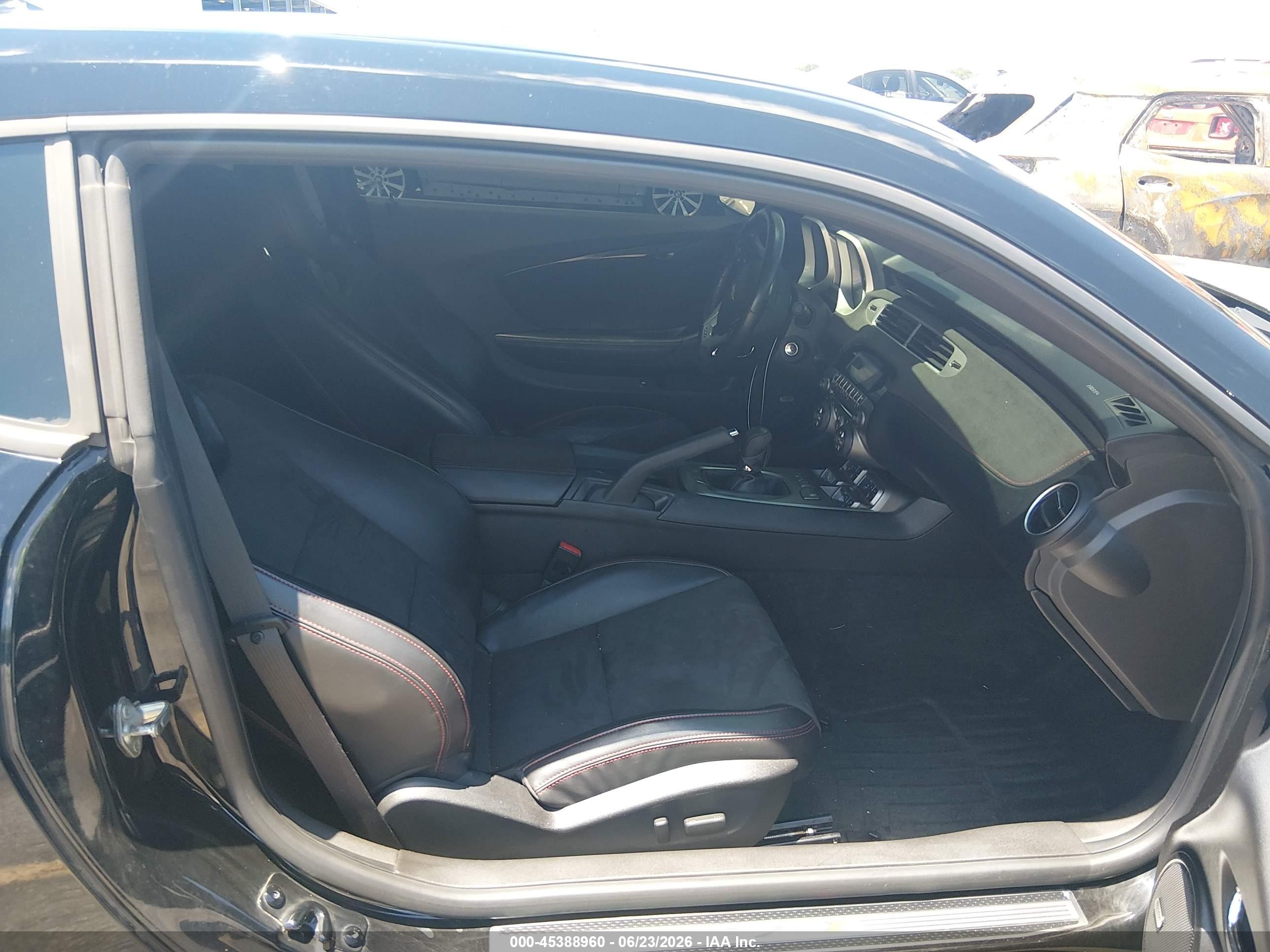 2012 Chevrolet Camaro Zl1 Black vin: 2G1FS1EP5C9801722