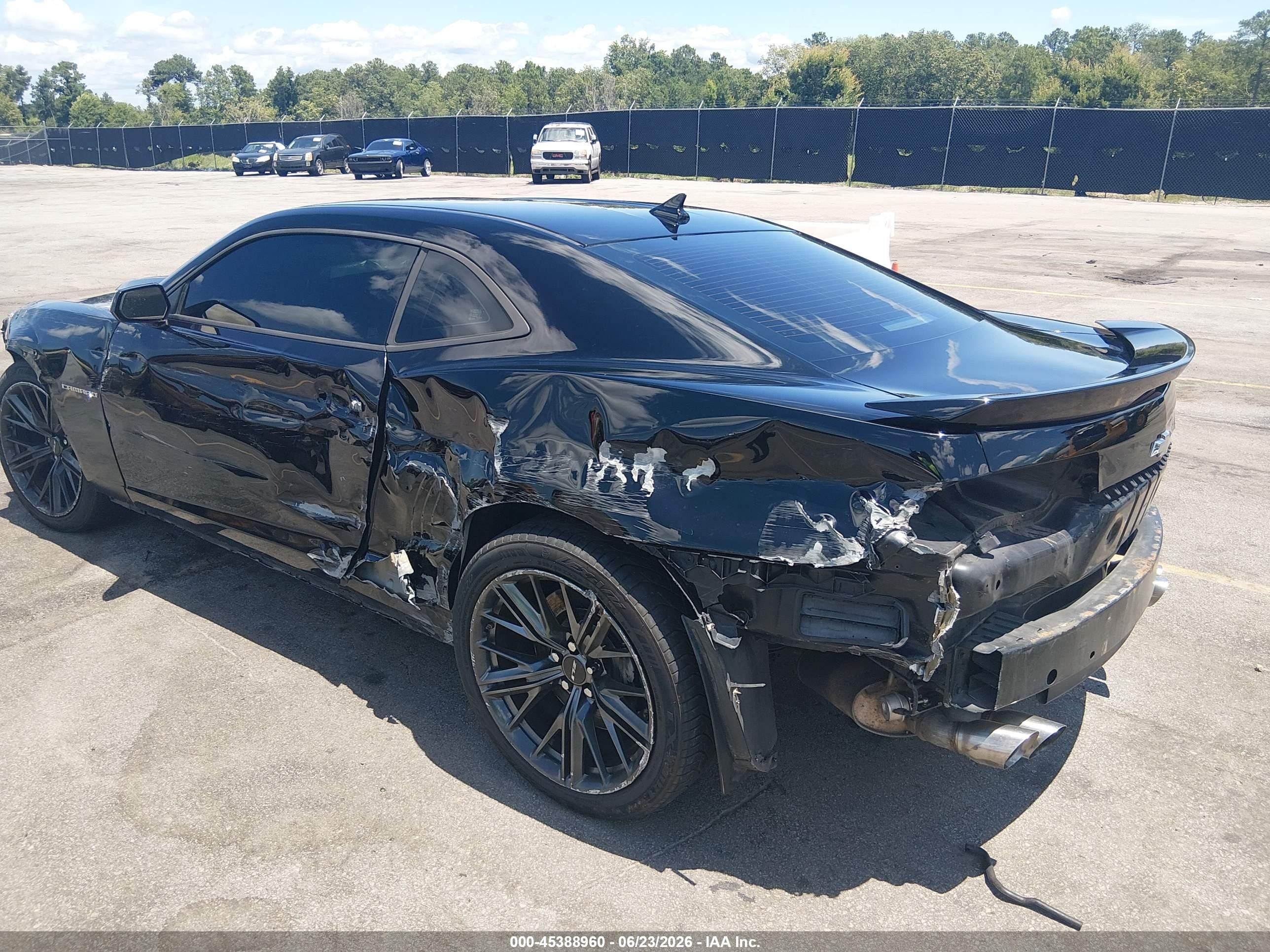 2012 Chevrolet Camaro Zl1 Black vin: 2G1FS1EP5C9801722