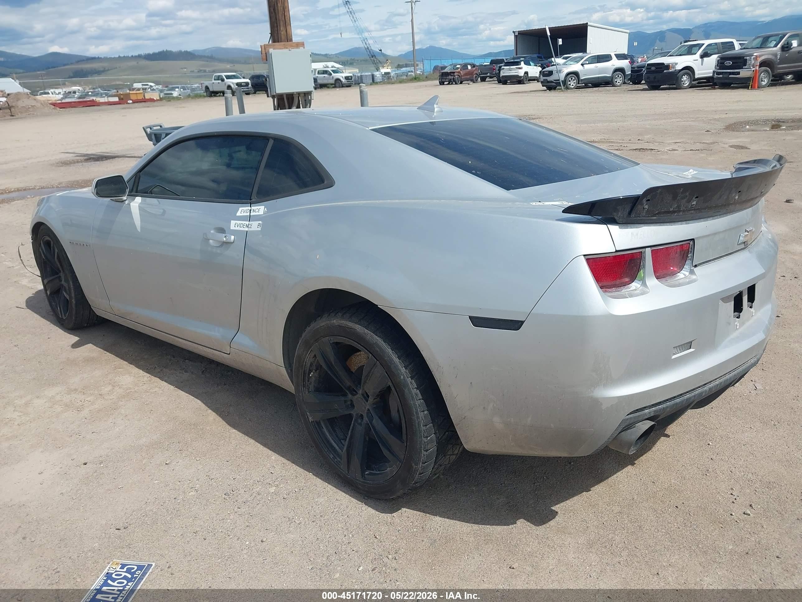 2012 Chevrolet Camaro 1ss Silver vin: 2G1FS1EW0C9155108