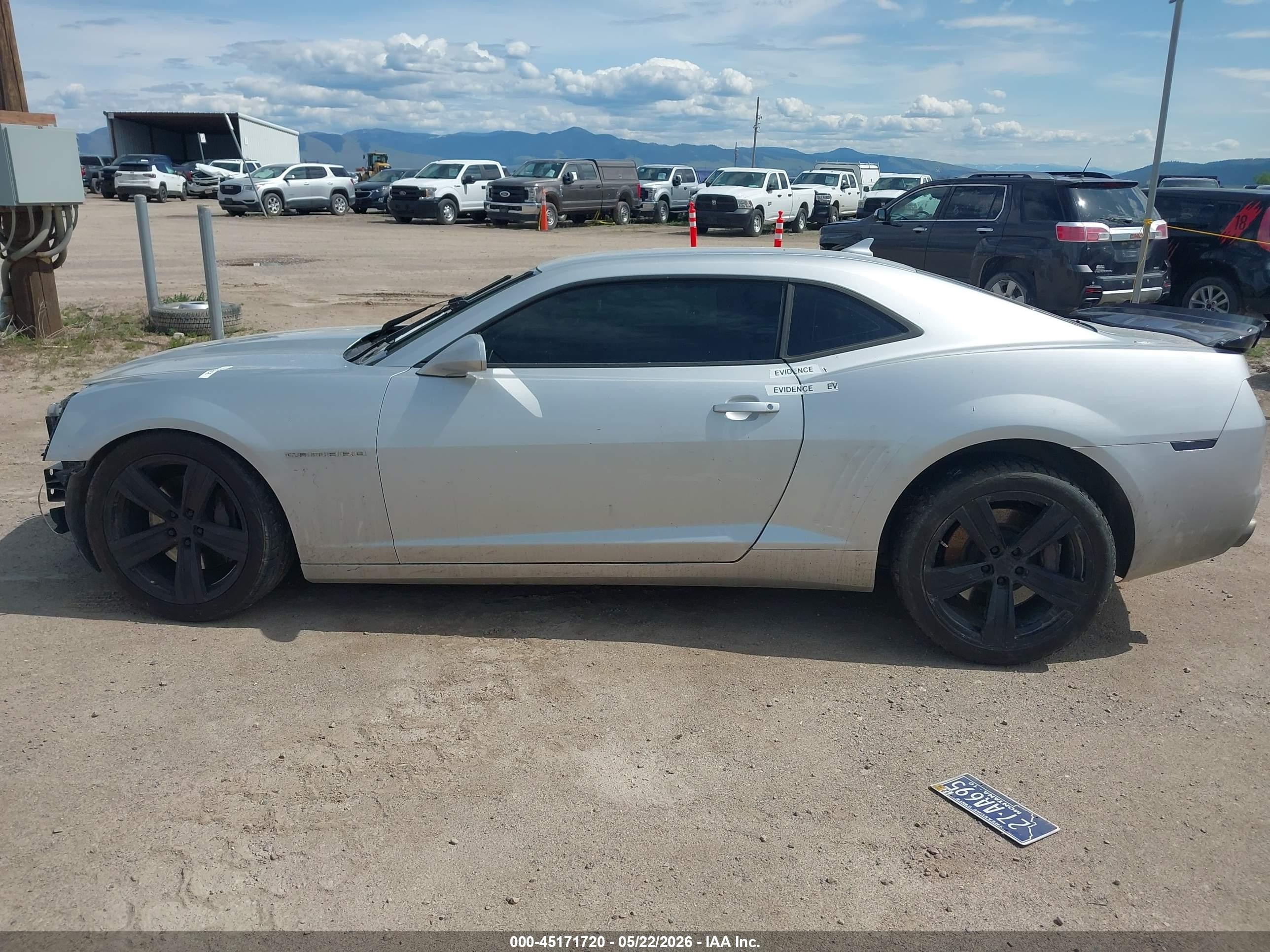 2012 Chevrolet Camaro 1ss Silver vin: 2G1FS1EW0C9155108