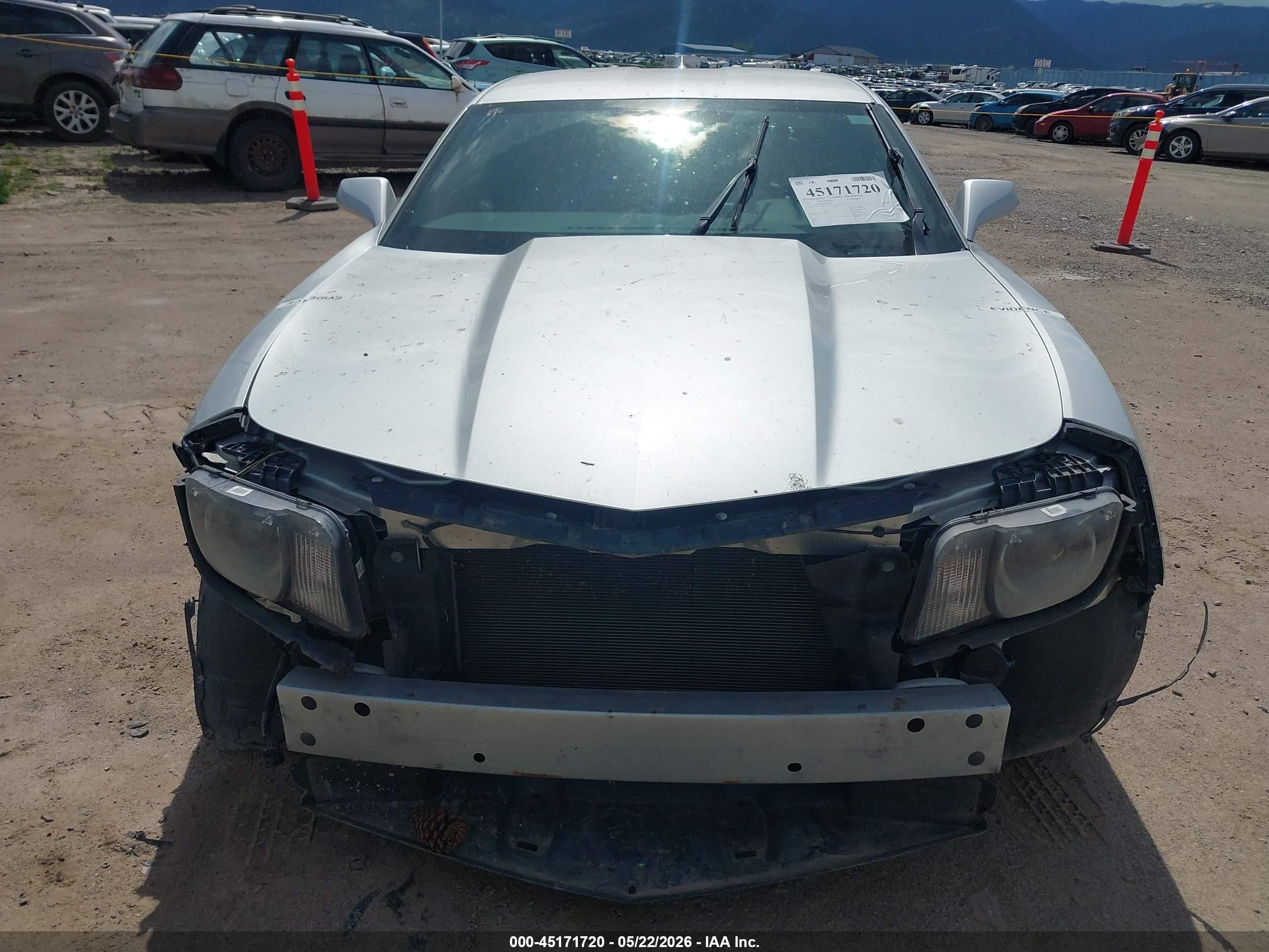 2012 Chevrolet Camaro 1ss Silver vin: 2G1FS1EW0C9155108