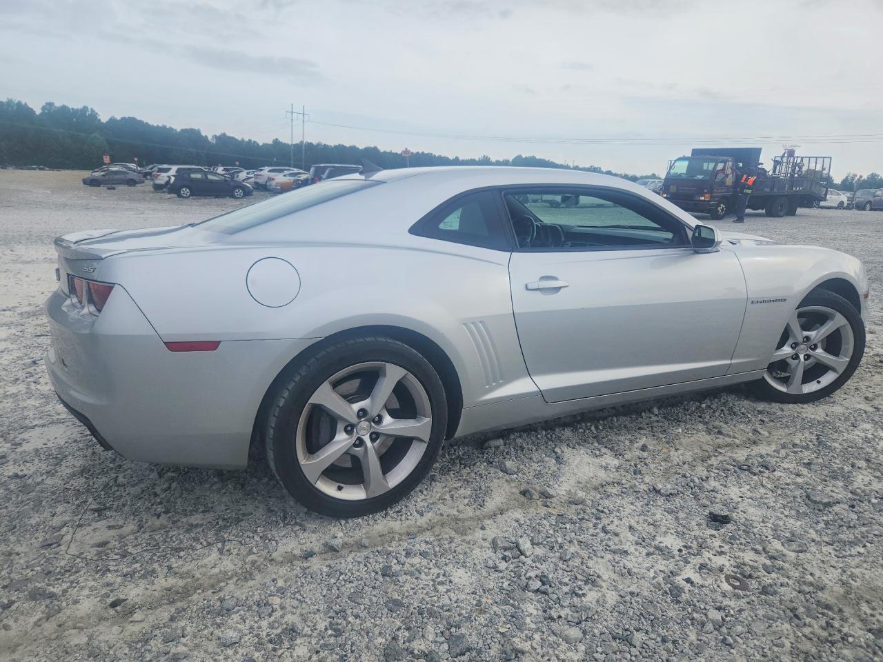 2013 Chevrolet Camaro Ss Silver vin: 2G1FS1EW1D9119137