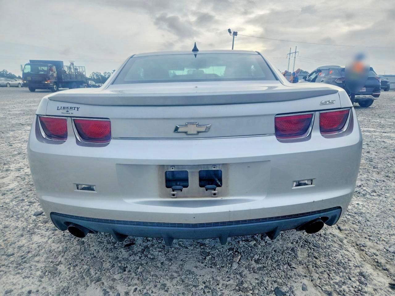2013 Chevrolet Camaro Ss Silver vin: 2G1FS1EW1D9119137