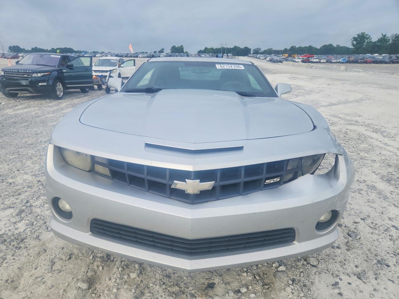 2013 Chevrolet Camaro Ss Silver vin: 2G1FS1EW1D9119137