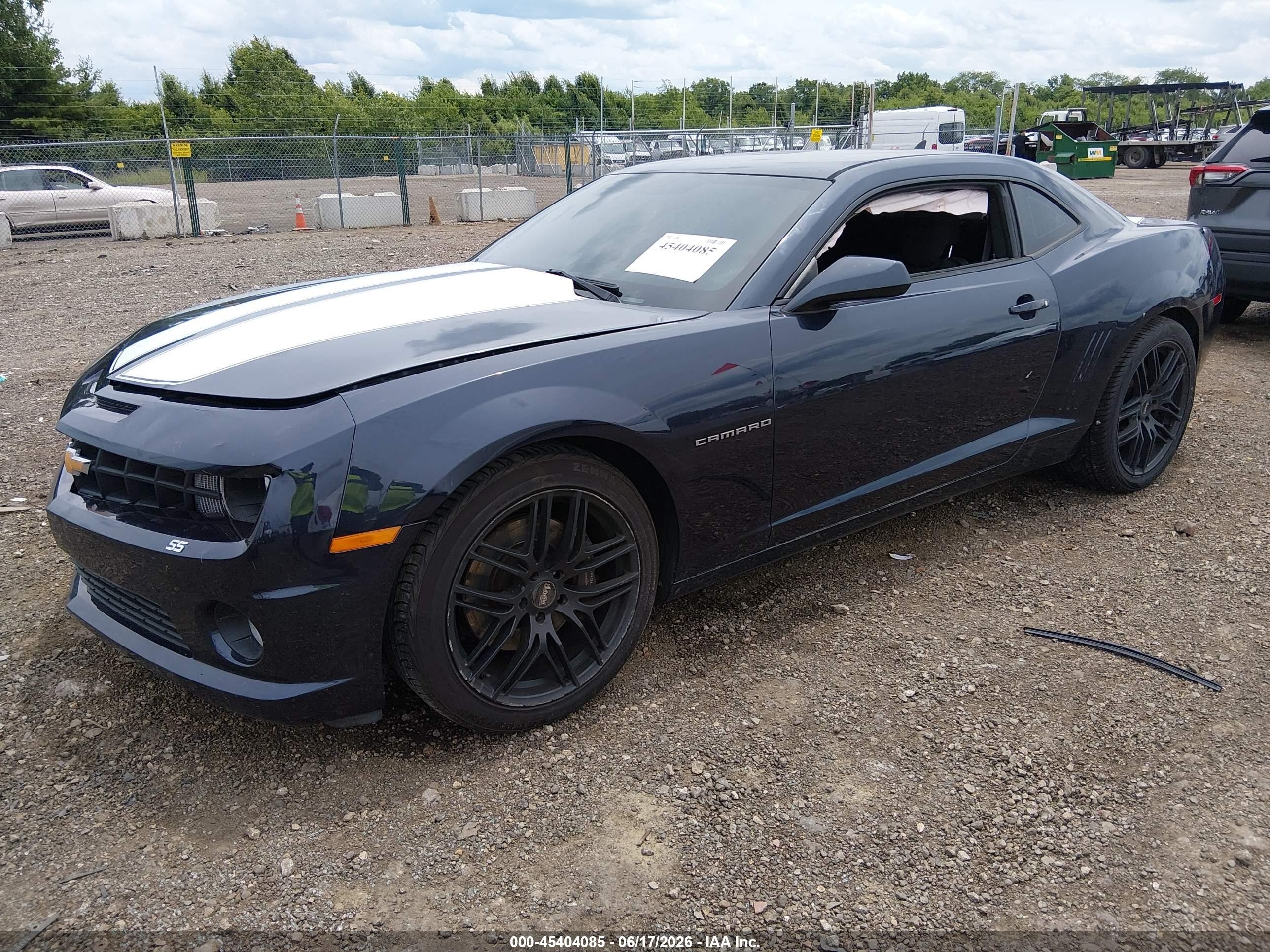 2013 Chevrolet Camaro 1ss Dark Blue vin: 2G1FS1EW1D9144247