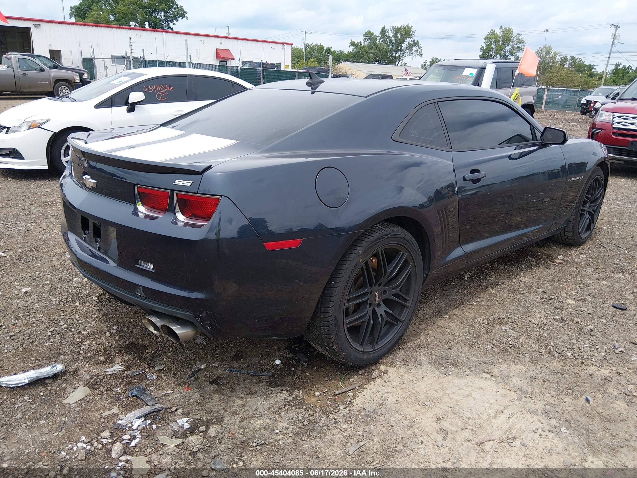 2013 Chevrolet Camaro 1ss Dark Blue vin: 2G1FS1EW1D9144247