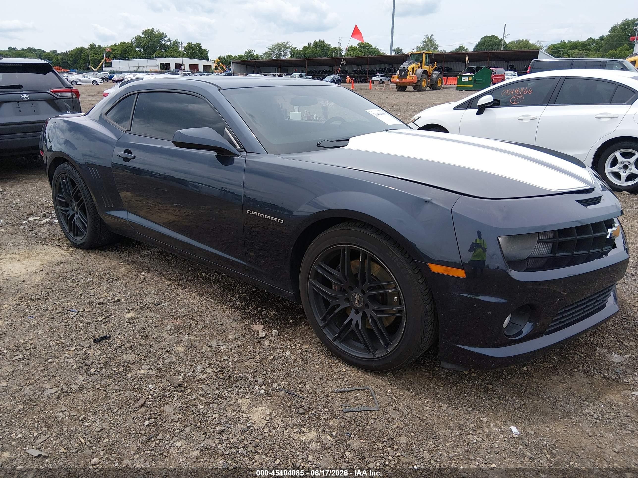 2013 Chevrolet Camaro 1ss Dark Blue vin: 2G1FS1EW1D9144247