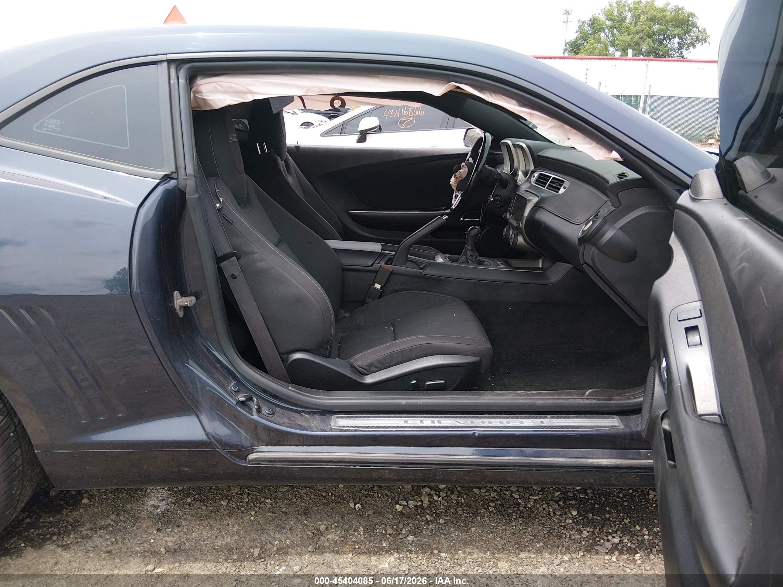 2013 Chevrolet Camaro 1ss Dark Blue vin: 2G1FS1EW1D9144247