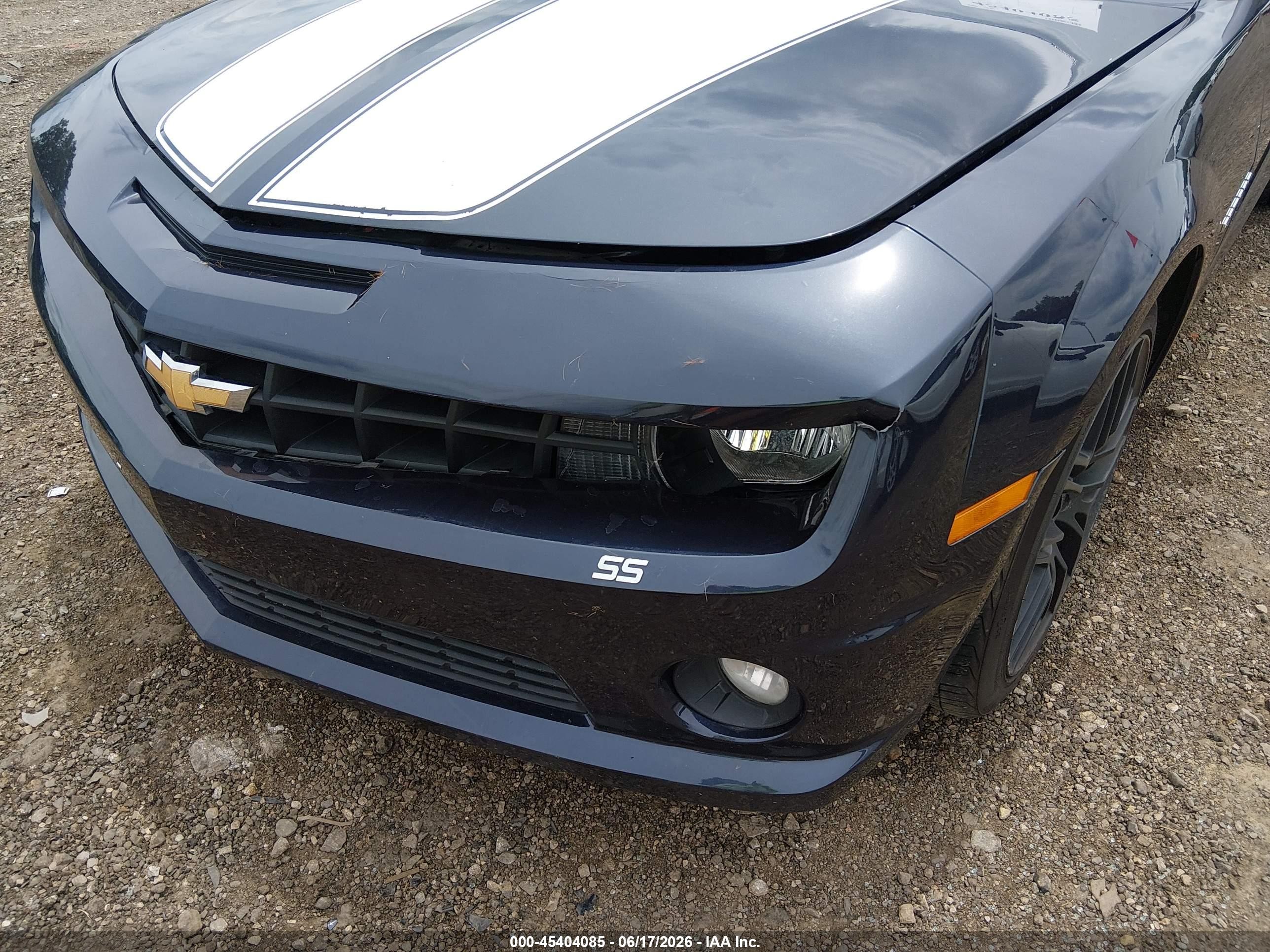 2013 Chevrolet Camaro 1ss Dark Blue vin: 2G1FS1EW1D9144247