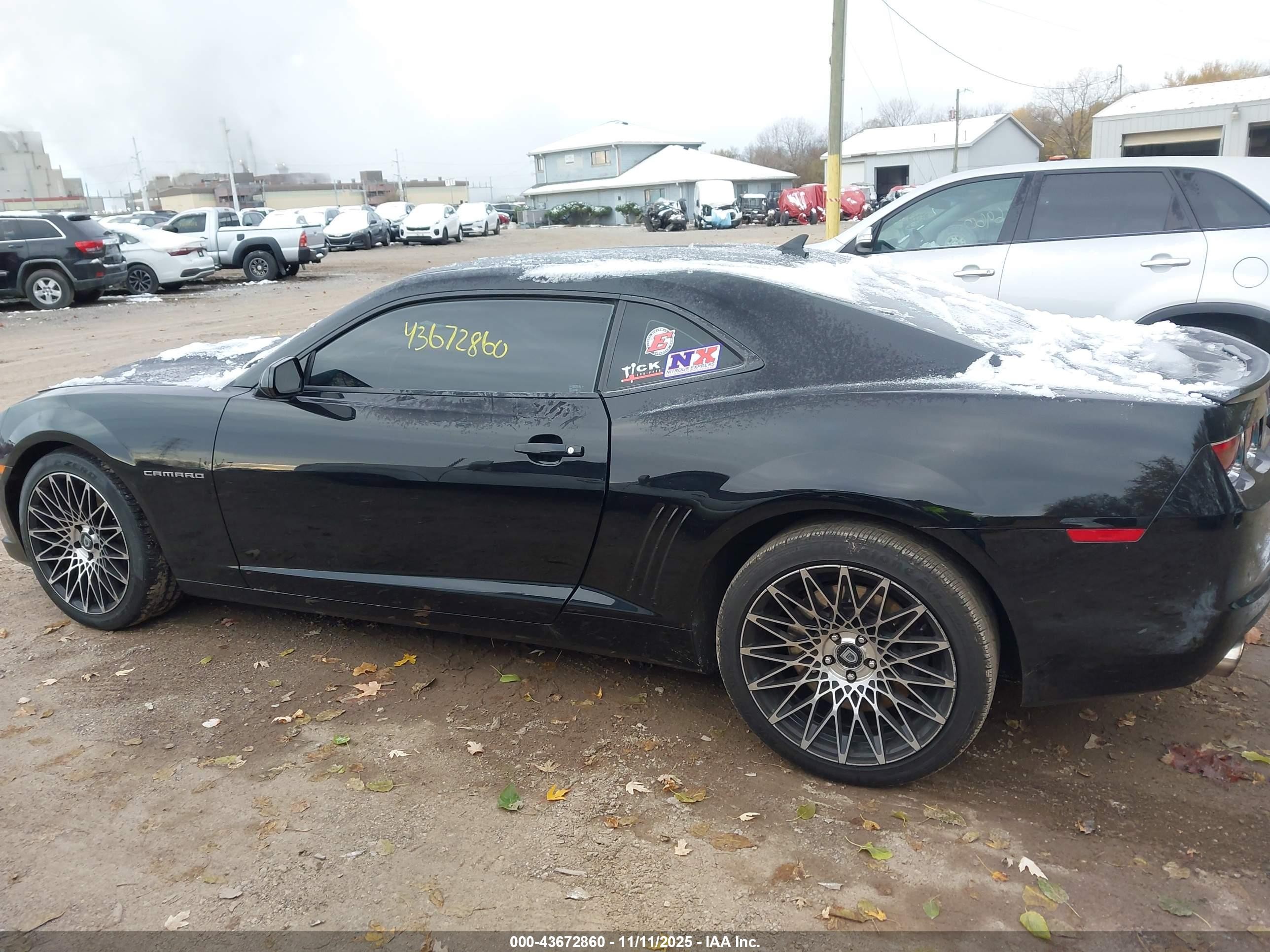 2012 Chevrolet Camaro 1ss Black vin: 2G1FS1EW2C9196548