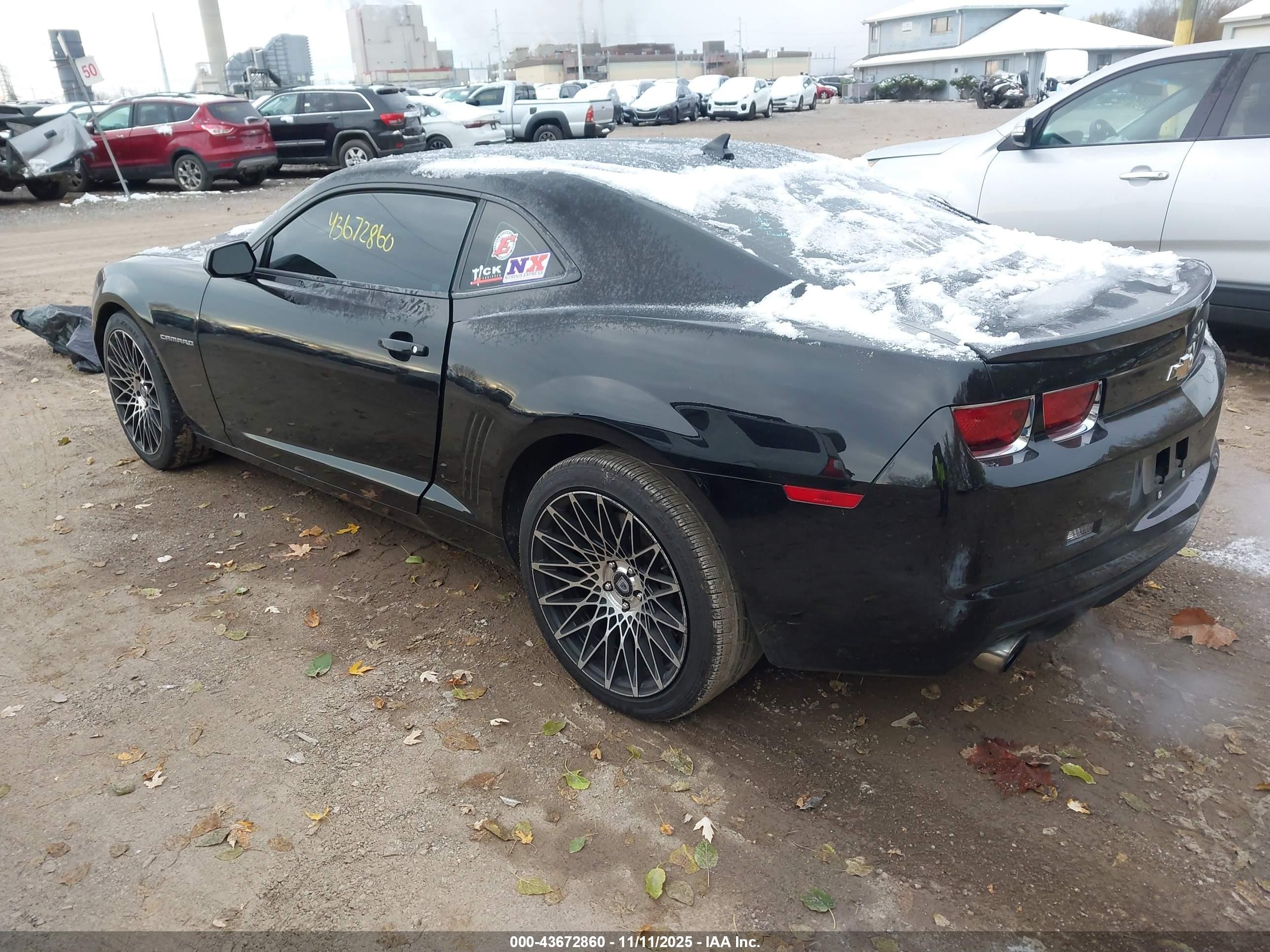 2012 Chevrolet Camaro 1ss Black vin: 2G1FS1EW2C9196548