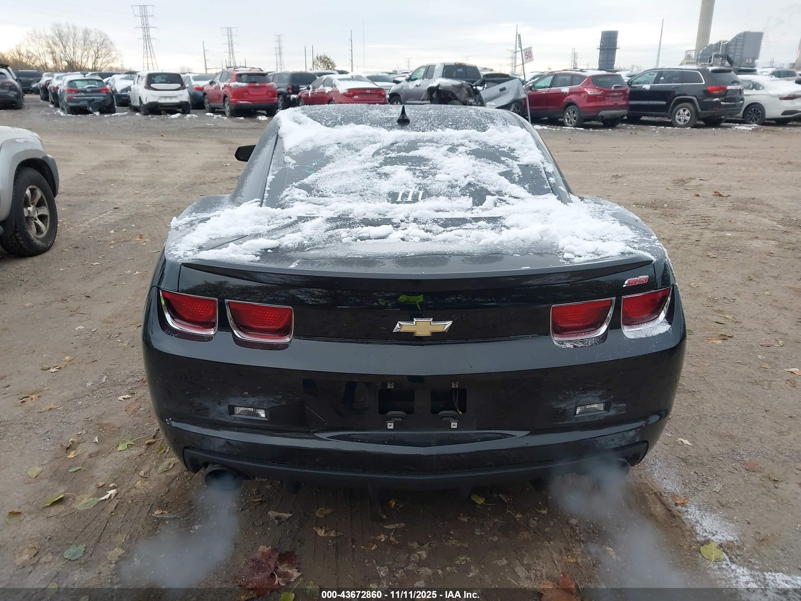 2012 Chevrolet Camaro 1ss Black vin: 2G1FS1EW2C9196548