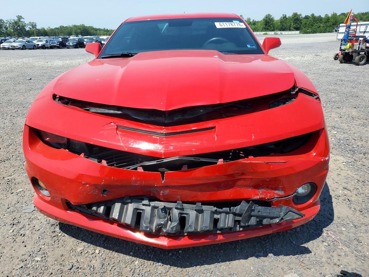 2010 Chevrolet Camaro Ss Red vin: 2G1FS1EW4A9159742