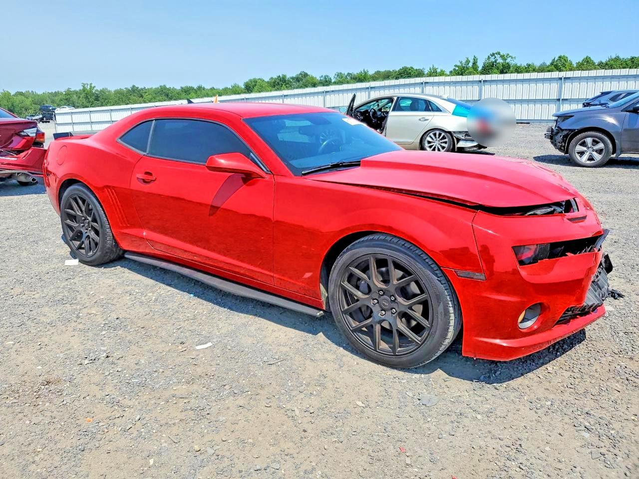 2010 Chevrolet Camaro Ss Red vin: 2G1FS1EW4A9159742