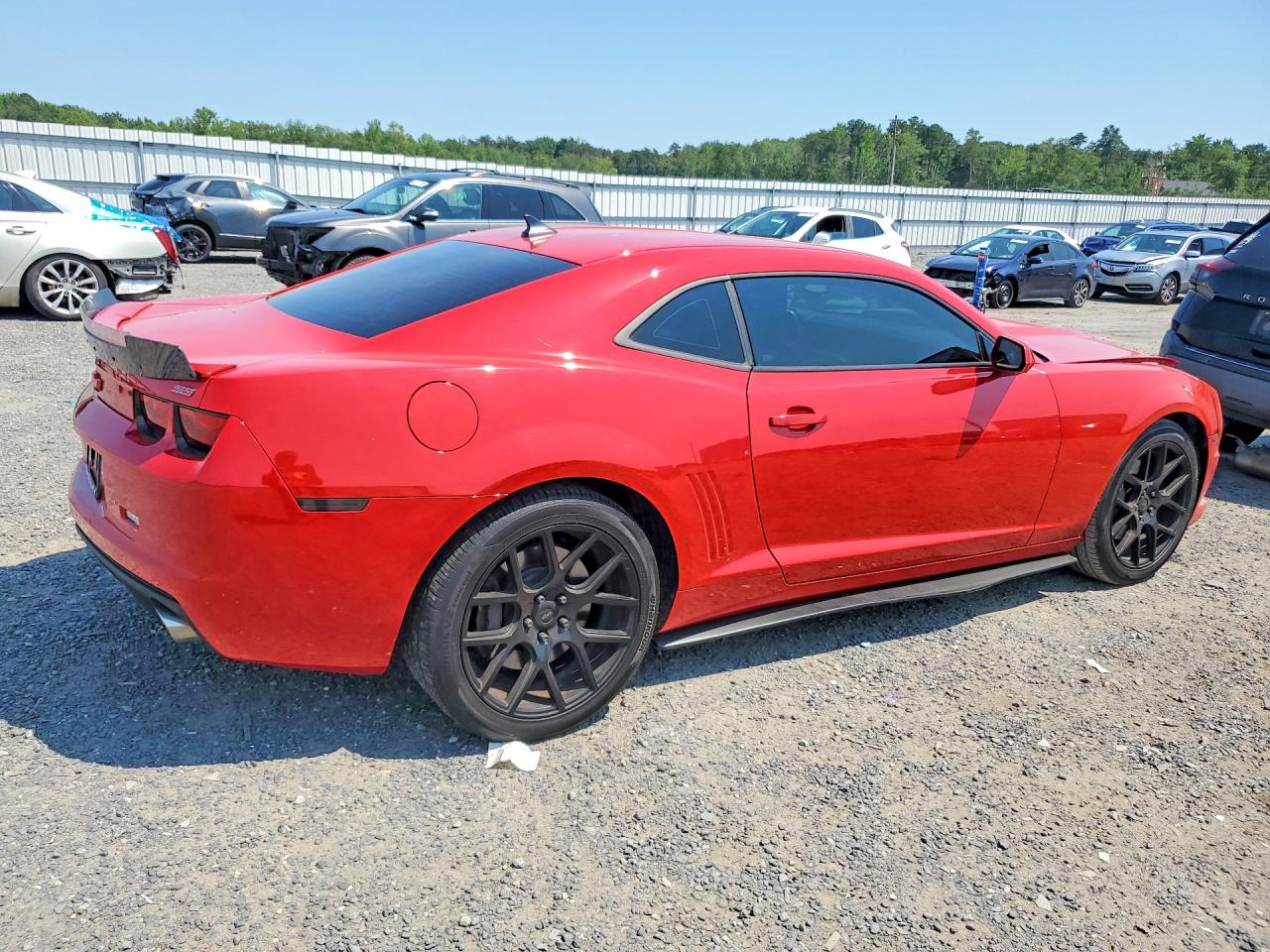 2010 Chevrolet Camaro Ss Red vin: 2G1FS1EW4A9159742