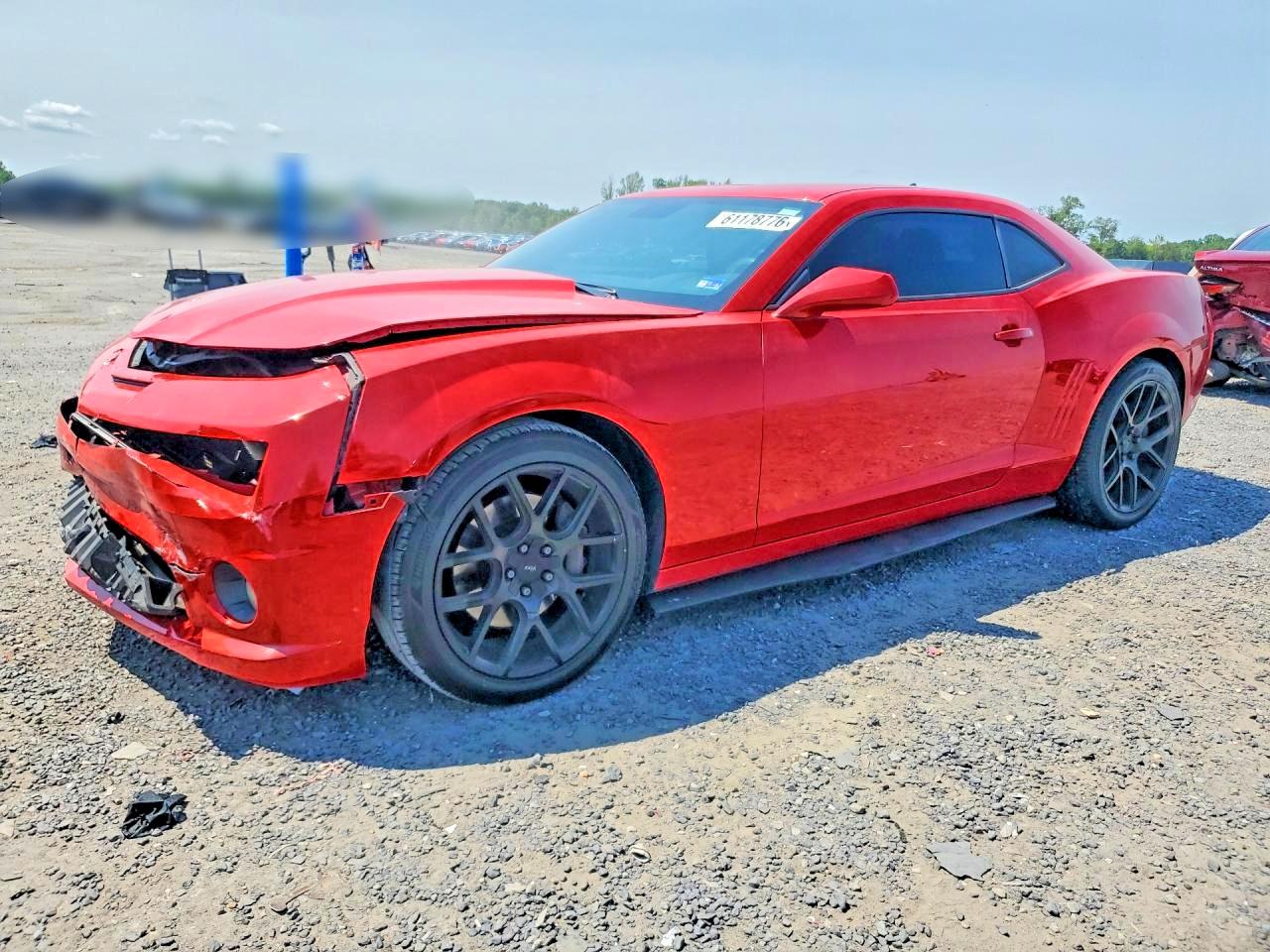 2010 Chevrolet Camaro Ss Red vin: 2G1FS1EW4A9159742