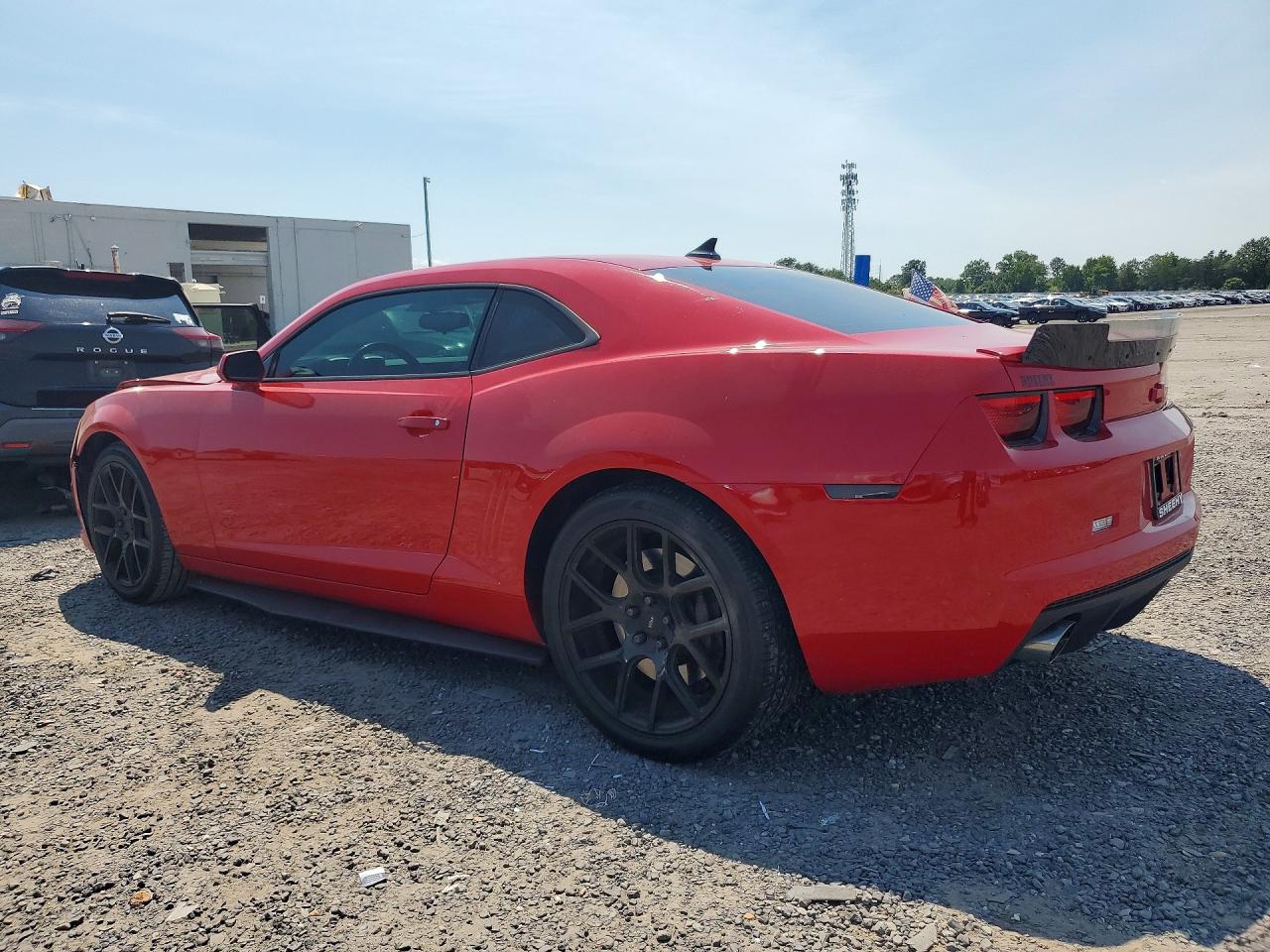 2010 Chevrolet Camaro Ss Red vin: 2G1FS1EW4A9159742