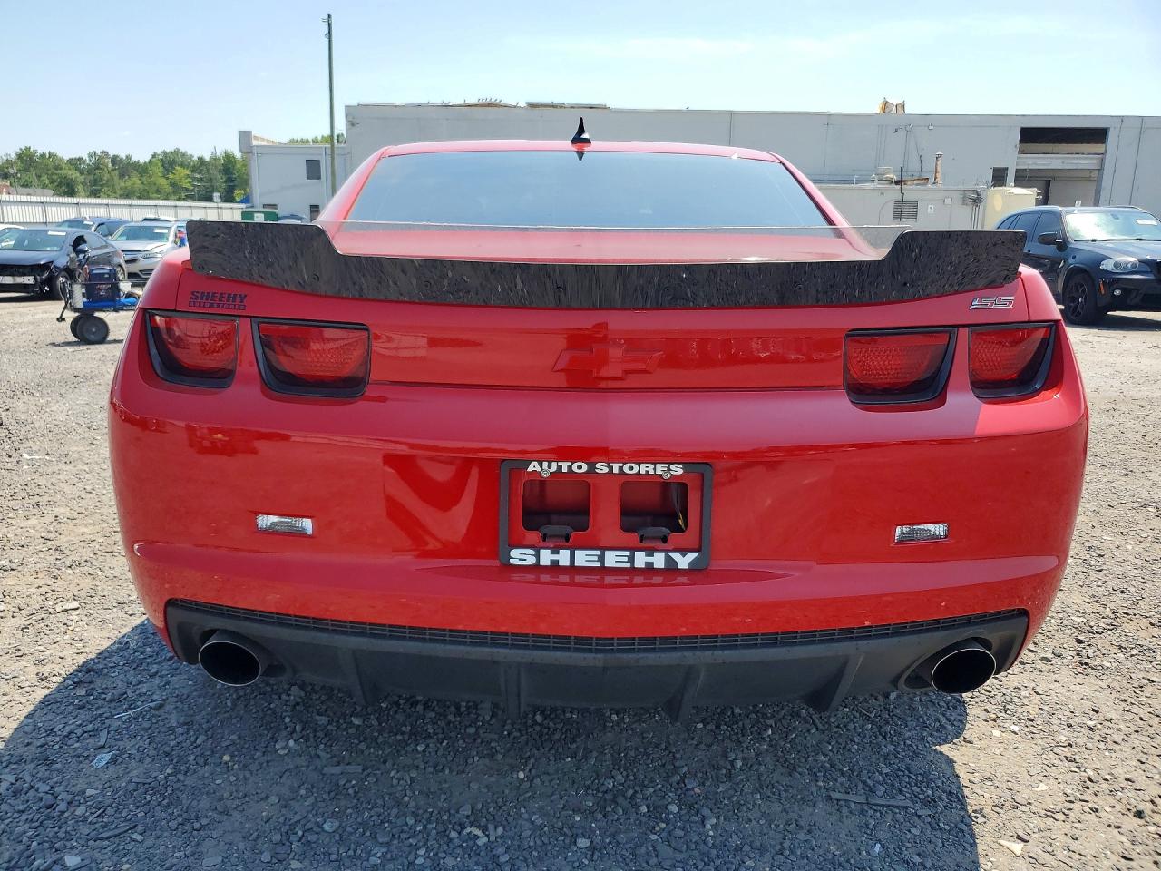 2010 Chevrolet Camaro Ss Red vin: 2G1FS1EW4A9159742